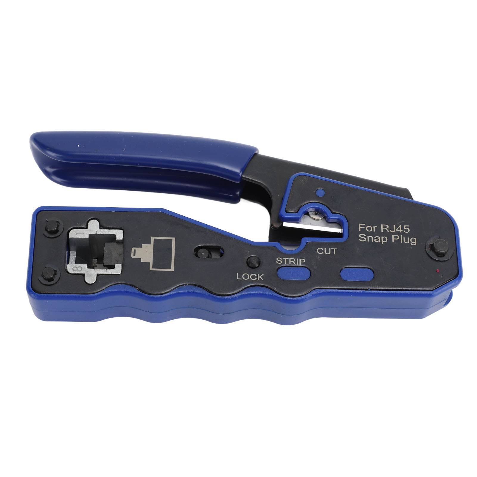 Rj45-netzwerkkabeltester, Crimpzange, Ethernet-anschluss-werkzeugset Zum Schneiden, Abisolieren Und Crimpen Von Kabeln