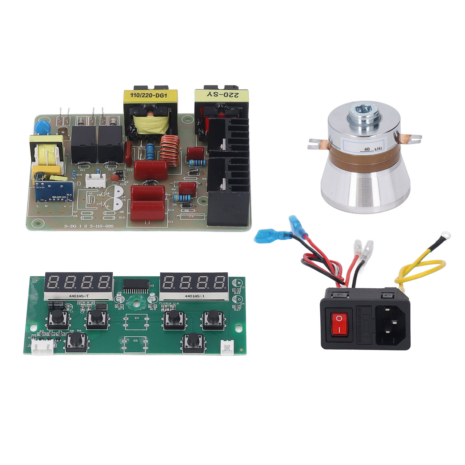 Leiterplatte Für Ultraschallreinigungsmaschine, 60 W, 40 Khz, 110 V/220 V