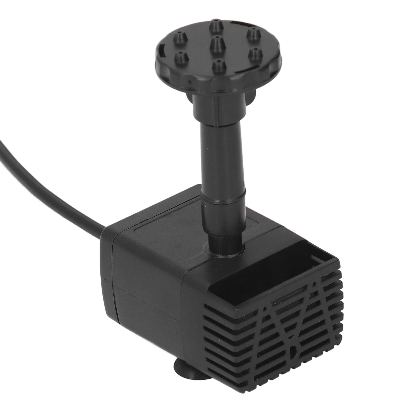 Solar-wasserpumpen-set Mit Erdungsstecker, Geteilter Solar-wasserbrunnen, Vogeltränke, 6 Düsen, 7 V, 3,5 W
