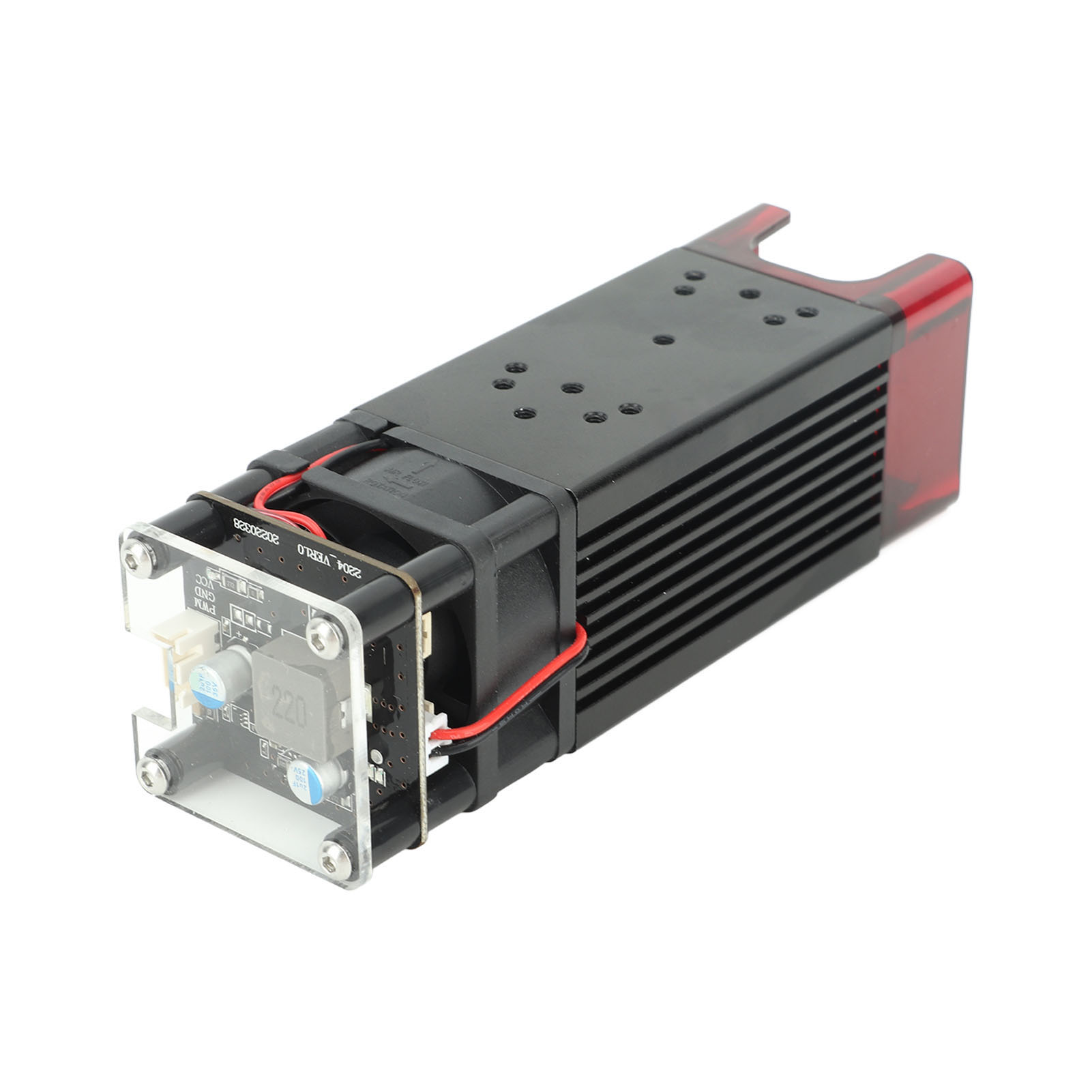 450-nm-20-w-lasermodul-kit Mit Intelligentem Antrieb Zum Schneiden Und Gravieren Für Cnc-werkzeugmaschinen (12 V, 3 A)