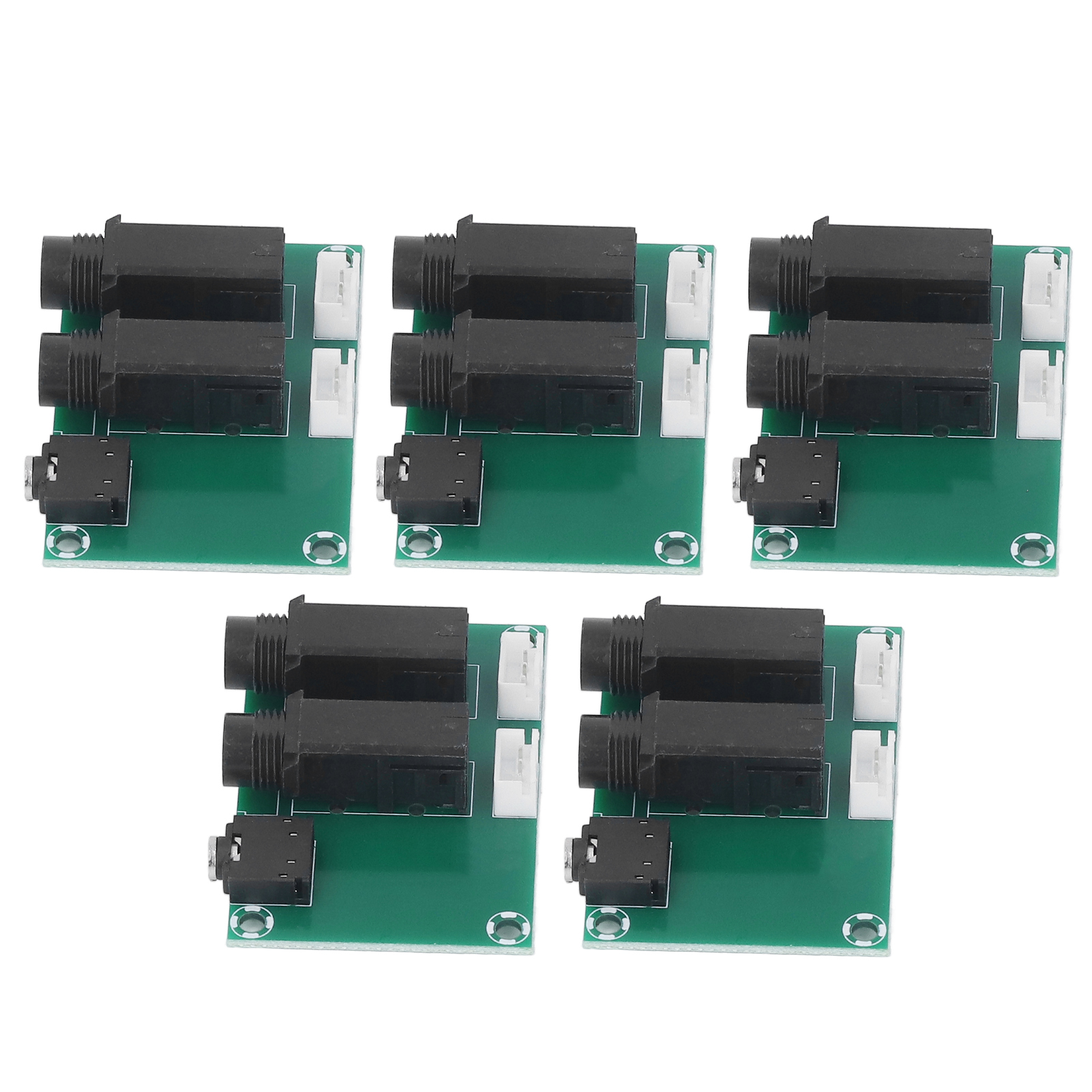 5-teiliges Audio-adapter-set (6,5/6,35/6,3 Auf 2,54 Mm Mikrofon-konverterplatine)