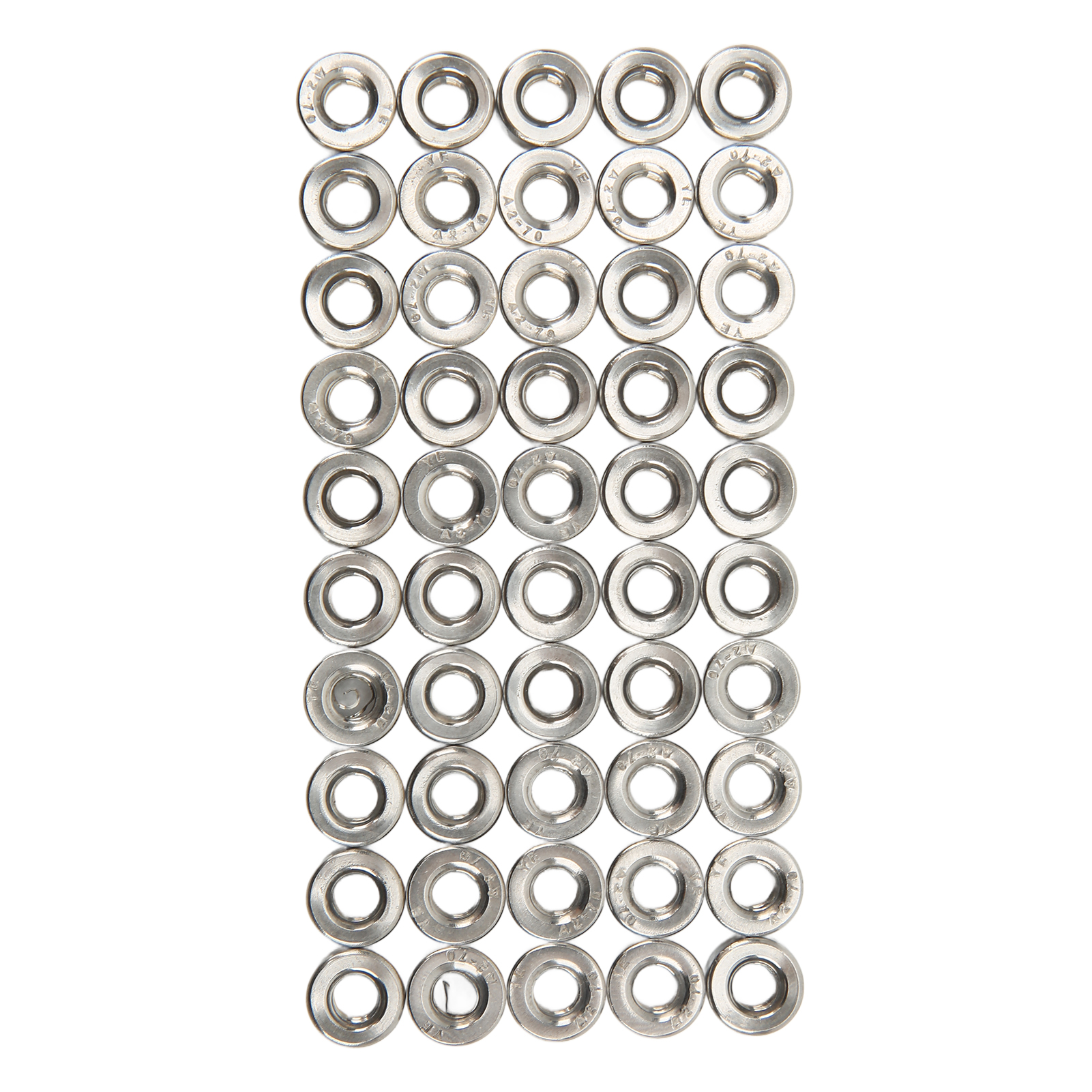50 Stück Zylindrische Kupplungsmuttern Aus Edelstahl M5 0,8 10 L6 Mm Innengewinde-anschlussmuttern-set Für Wartungszwecke