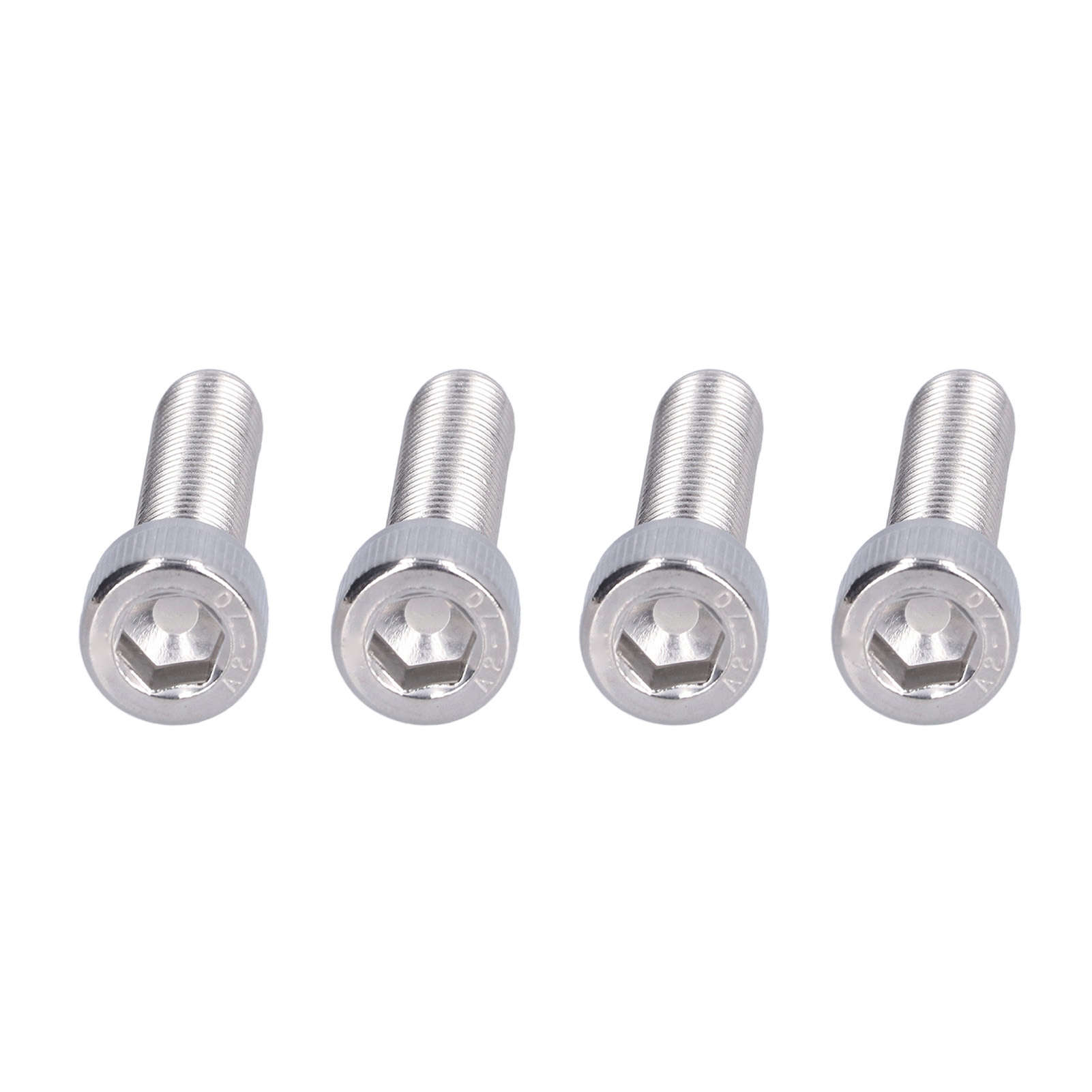 4 Stück Innensechskantschrauben, A2 Edelstahl, 1,25 Mm Feingewinde, Befestigungselemente M10x40