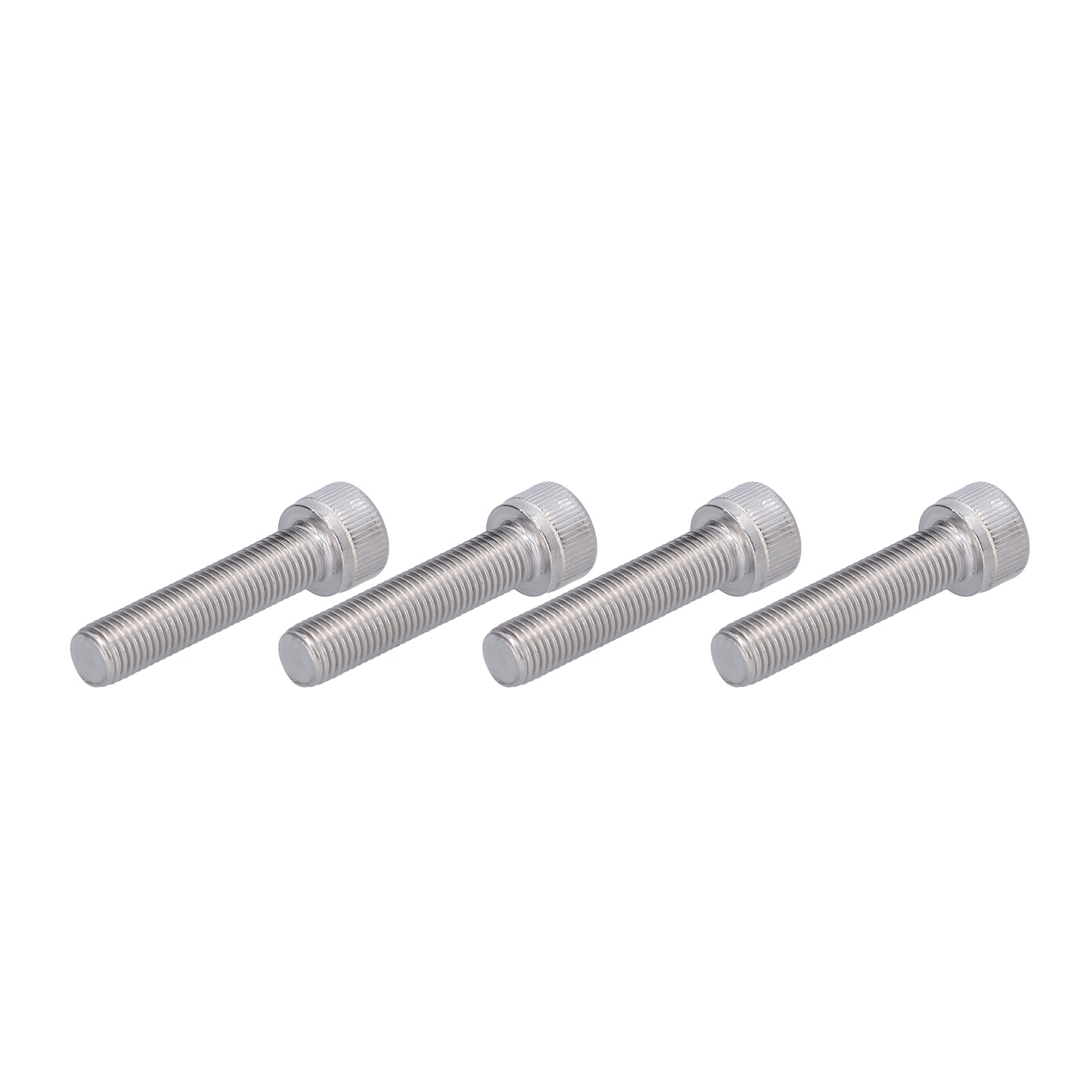 4 Stück Innensechskantschrauben, A2 Edelstahl, 1,25 Mm Feingewinde, Befestigungselemente M10x45