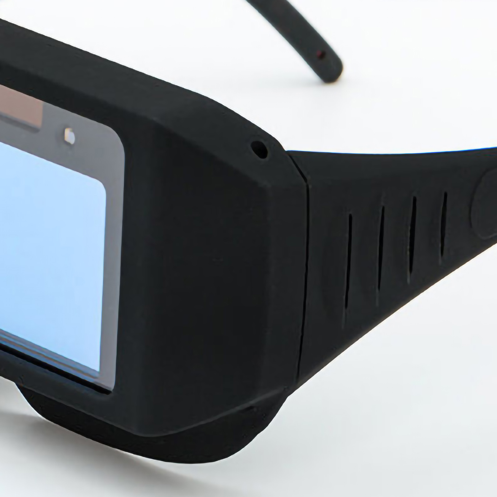 Schweißerbrille Mit Automatischer Abdunkelung, Ergonomischem Design, Klarem Sichtfeld Und Elastischer Schutzfolie (10 Cm).