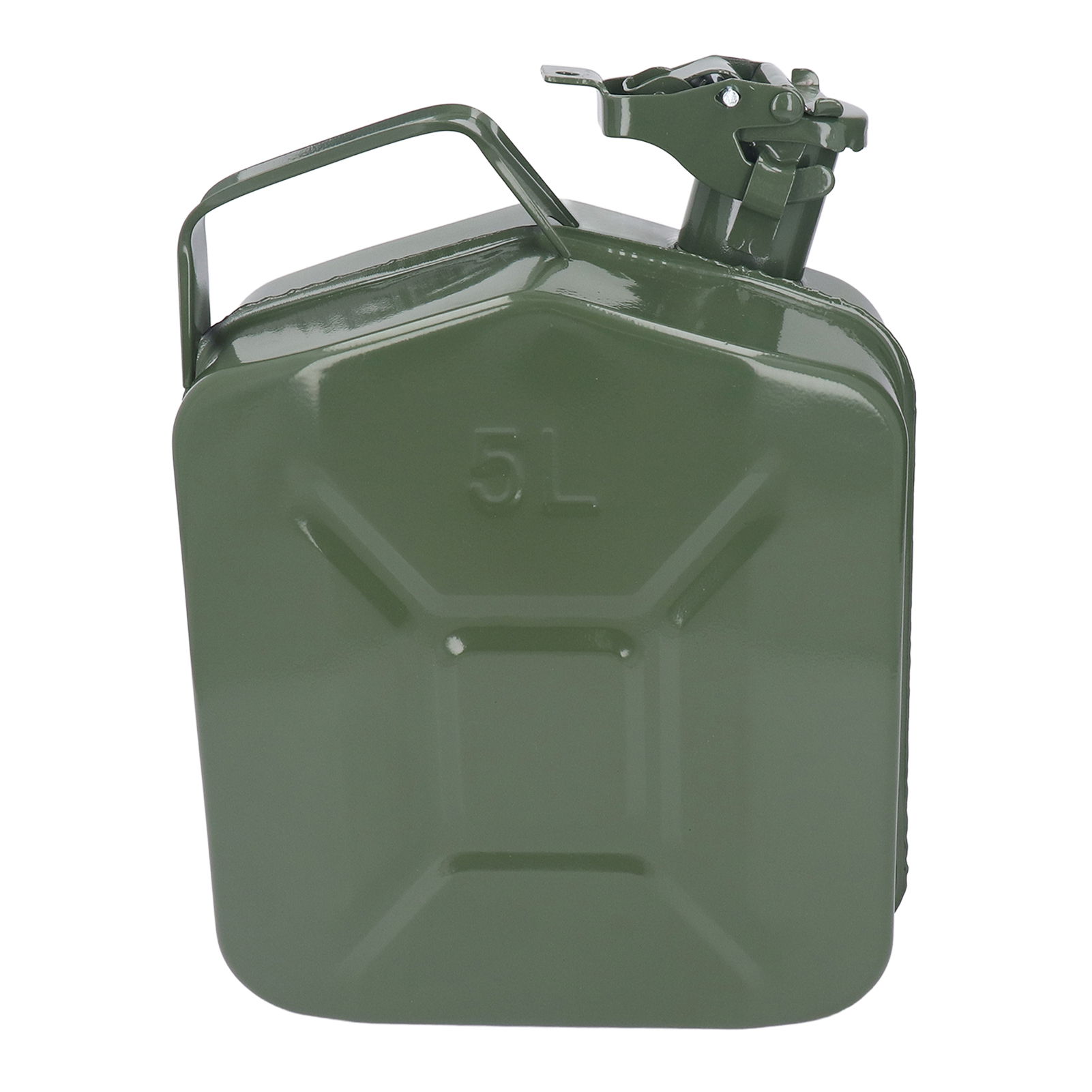 5-liter-benzinkanister (1,3 Gallonen) Aus Verdicktem Edelstahl Mit Tragegriff