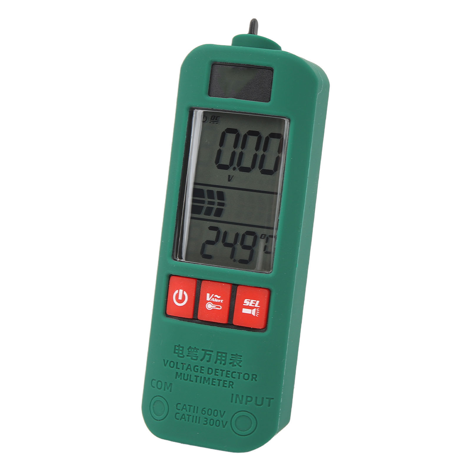 Digitales Multimeter Mit Automatischem Anti-burning-lcd-display, Akustischem Alarm, Tragbarem Voltmeter, Strom- Und Spannungsmesser