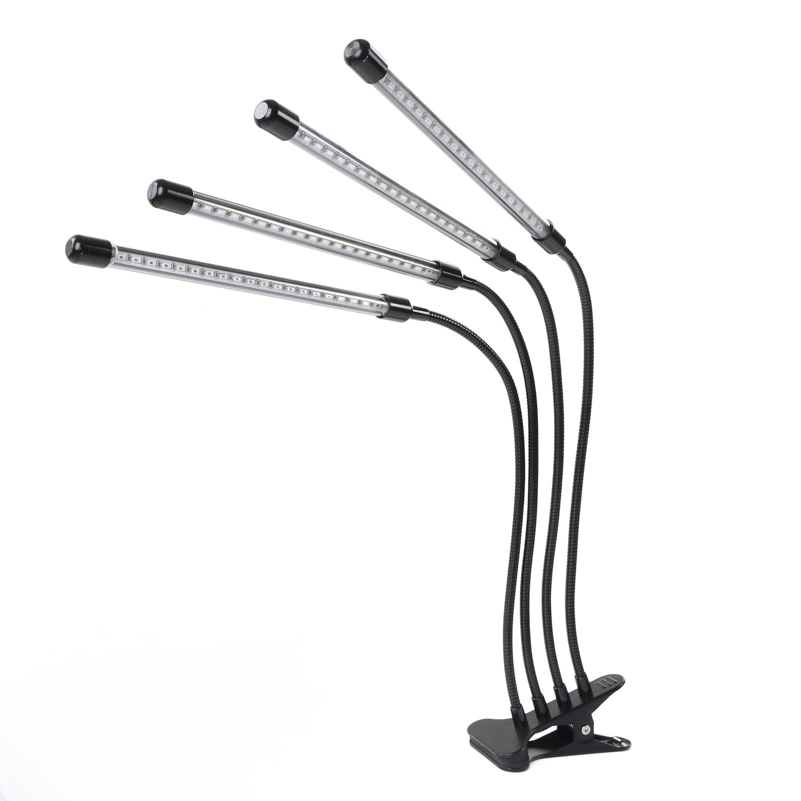 Pflanzenlampe Für Zimmerpflanzen, Klemmleuchte Mit 80 Superhellen Leds, Flexiblem Schwanenhals Und Timer, 100–240 V, Eu-stecker
