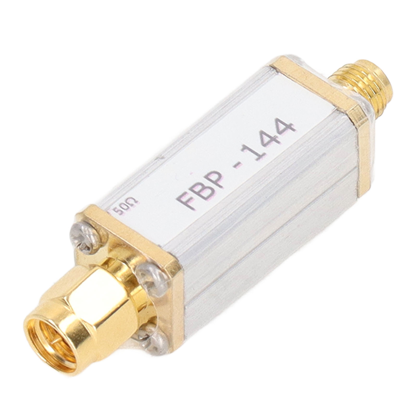 144 Mhz 2 Meter Bandpassfilter Aus Aluminiumlegierung Mit Sma-schnittstelle, 50 Ohm