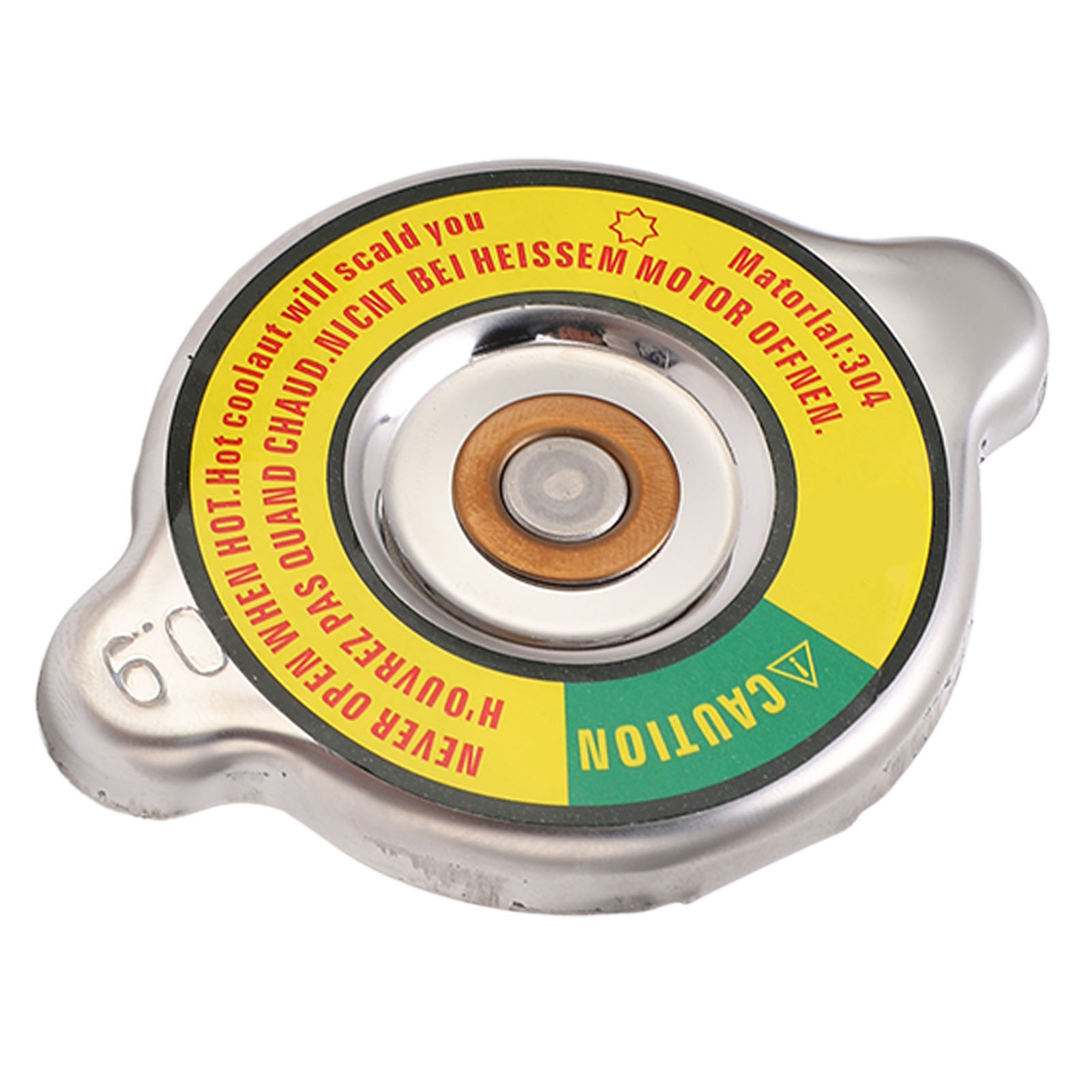 Dieseltankdeckel Aus Aluminiumlegierung, Gute Abdichtung, Motorwassertank-schutzkappe Für Baggerlader, Gelb, Mitte