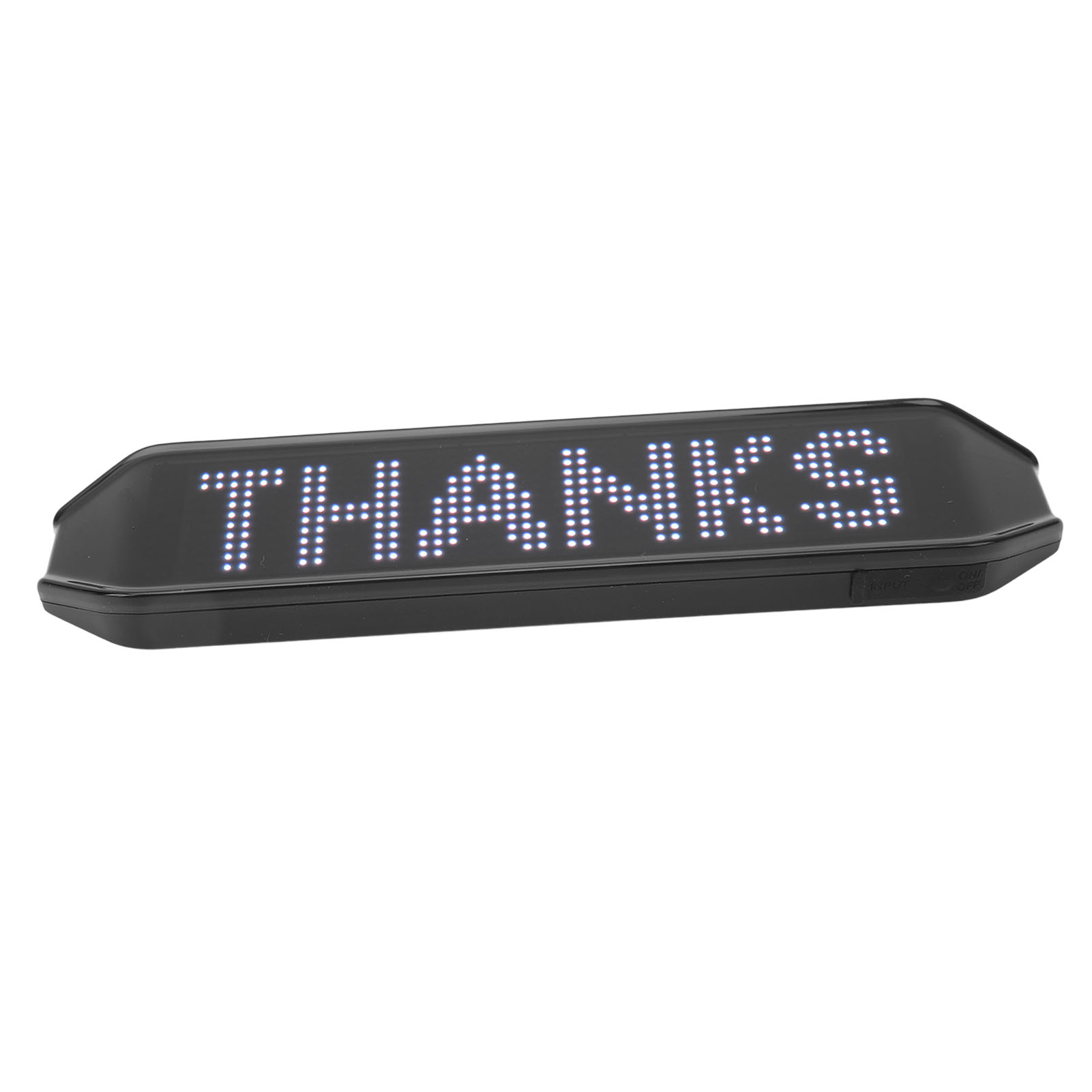 225 X 55 X 15 Mm Farb-led-schild, 4 Modi, App-steuerung, Programmierbare Fahrradblinker, Usb-ladefunktion