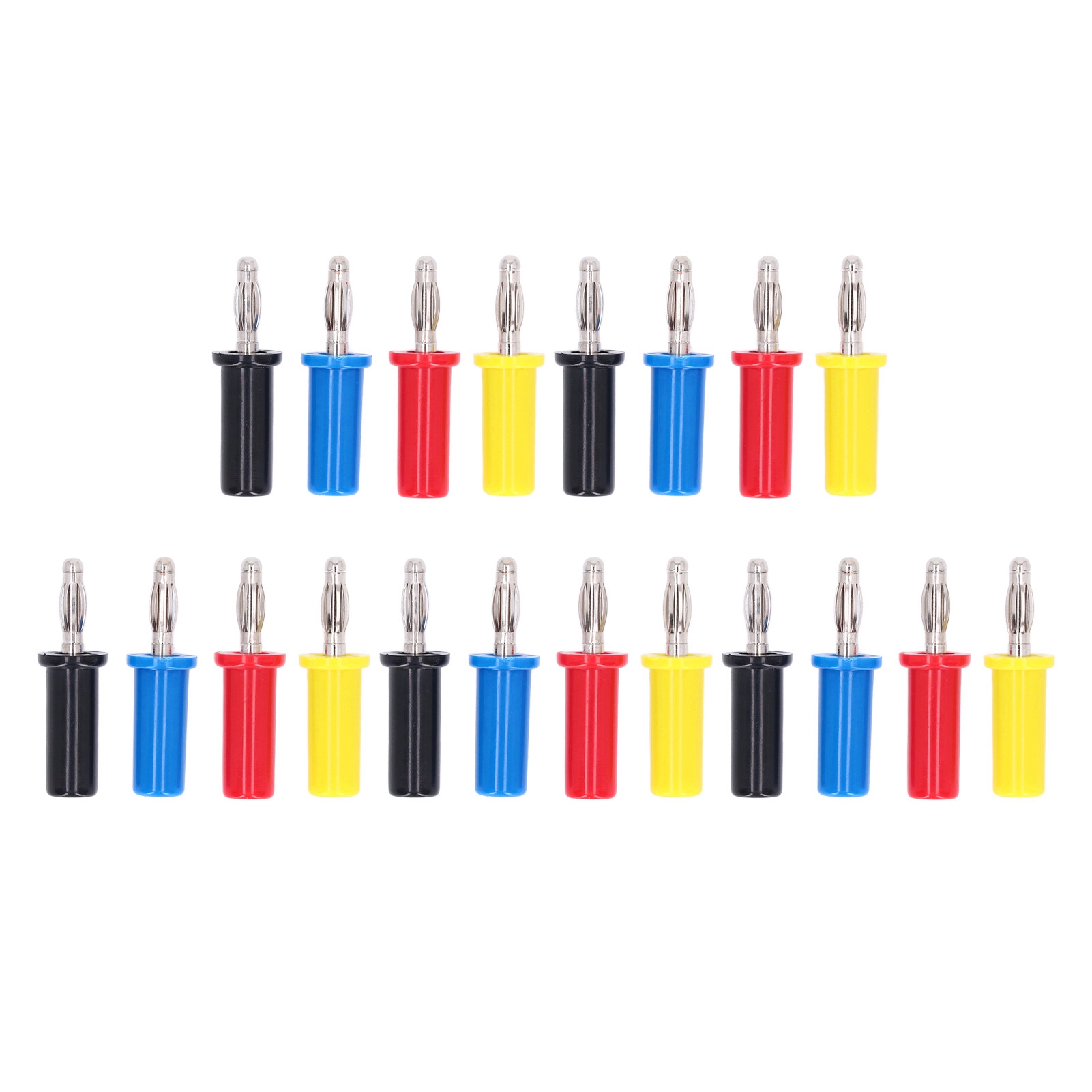 5er-set Bananenstecker 4 Mm Messing-zubehörset Für Maschinen Und Anlagen J.10013