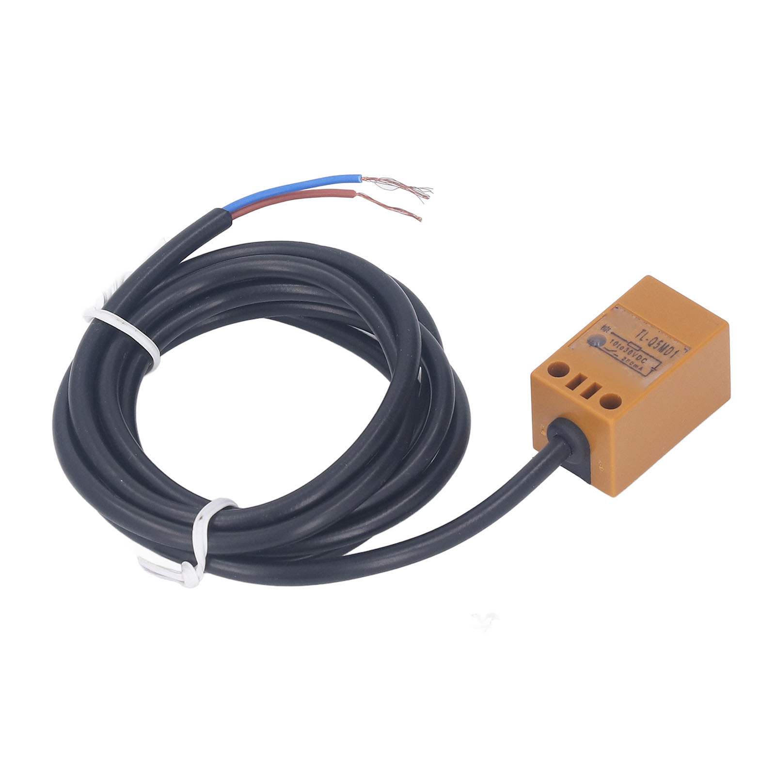 Induktiver Näherungssensor, 5 Mm Erfassungsbereich, Npn, 2-draht, Normalerweise Offen, Quadratischer Metall-induktions-näherungsschalter, 10–30 V Dc