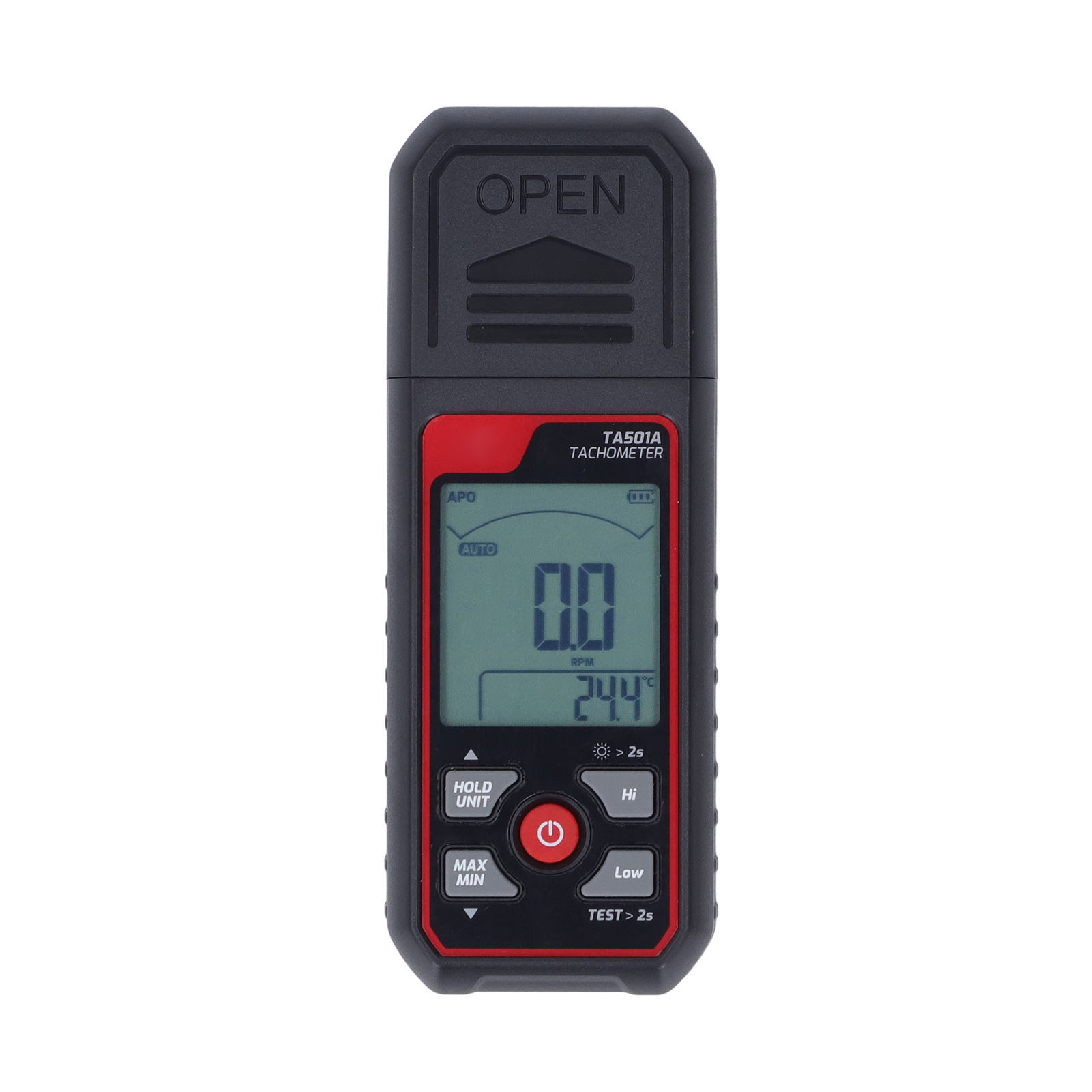 Digitaler Drehzahlmesser, Berührungslos, Digitale Anzeige, Fotoelektrischer Drehzahlmesser, 2,5 U/min Bis 999999 U/min
