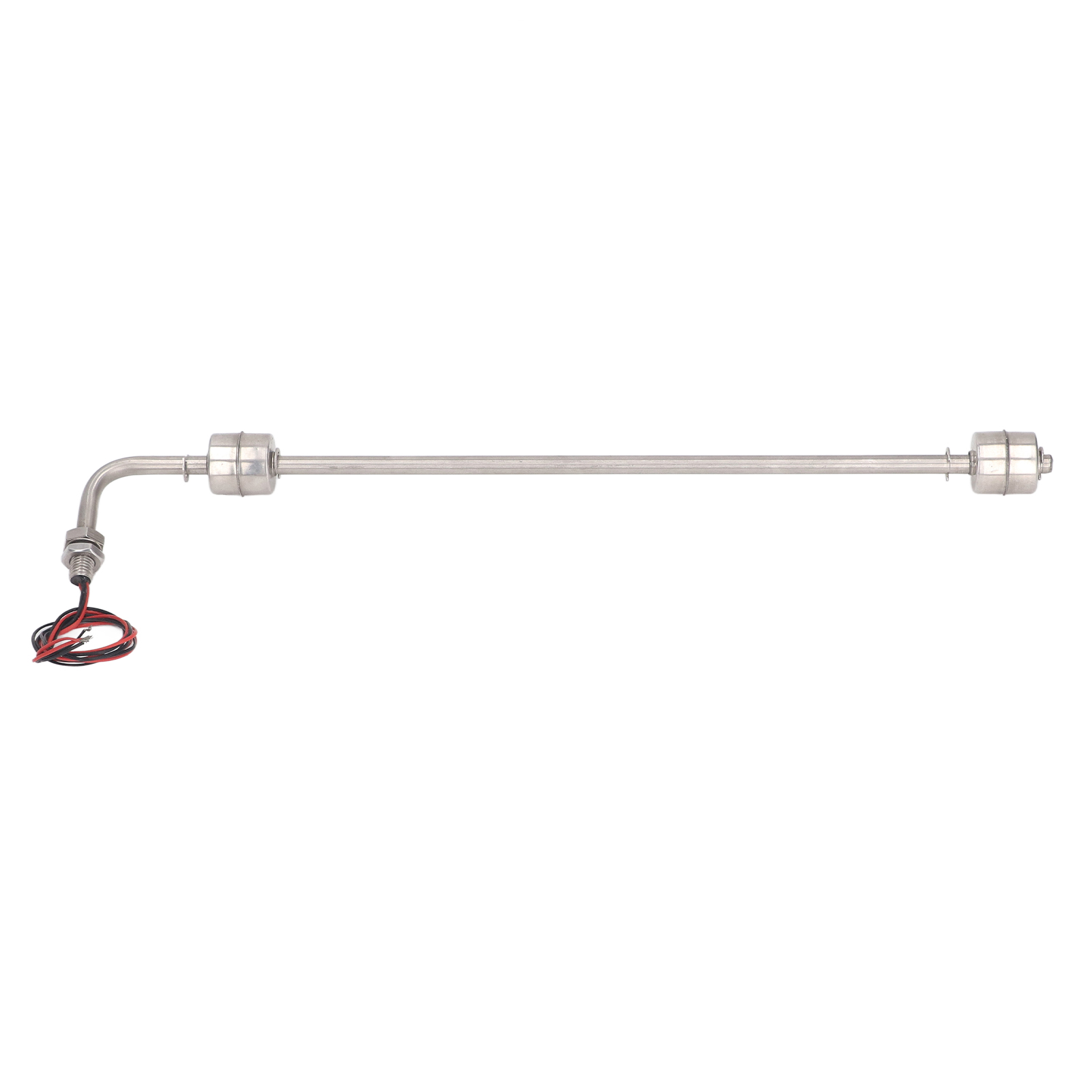 Schwimmer-wasserstandsschalter Aus Edelstahl, Doppelpunkt-flüssigkeitsstandssensor, Ac/dc 0–110 V, 400 Mm / 15,7 Zoll
