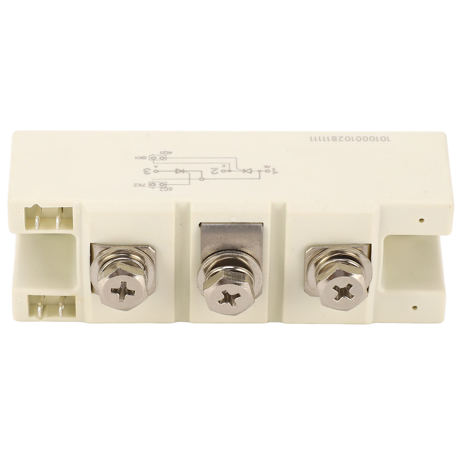 Bidirektionales Thyristormodul, 3 Anschlüsse, Gleichrichter-triac-modul, Silizium-gesteuertes Modul, 1600 V, 132 A, Weiß