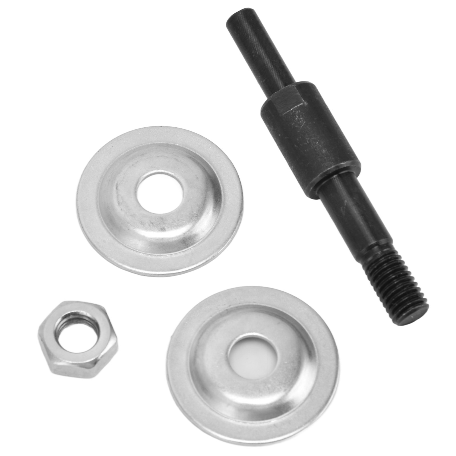 Bohrwellenadapter-set Mit Schleifscheibenwelle Und Pleuelstange Für Umrüstung Auf 8 Mm Rundschaft-pleuelstange