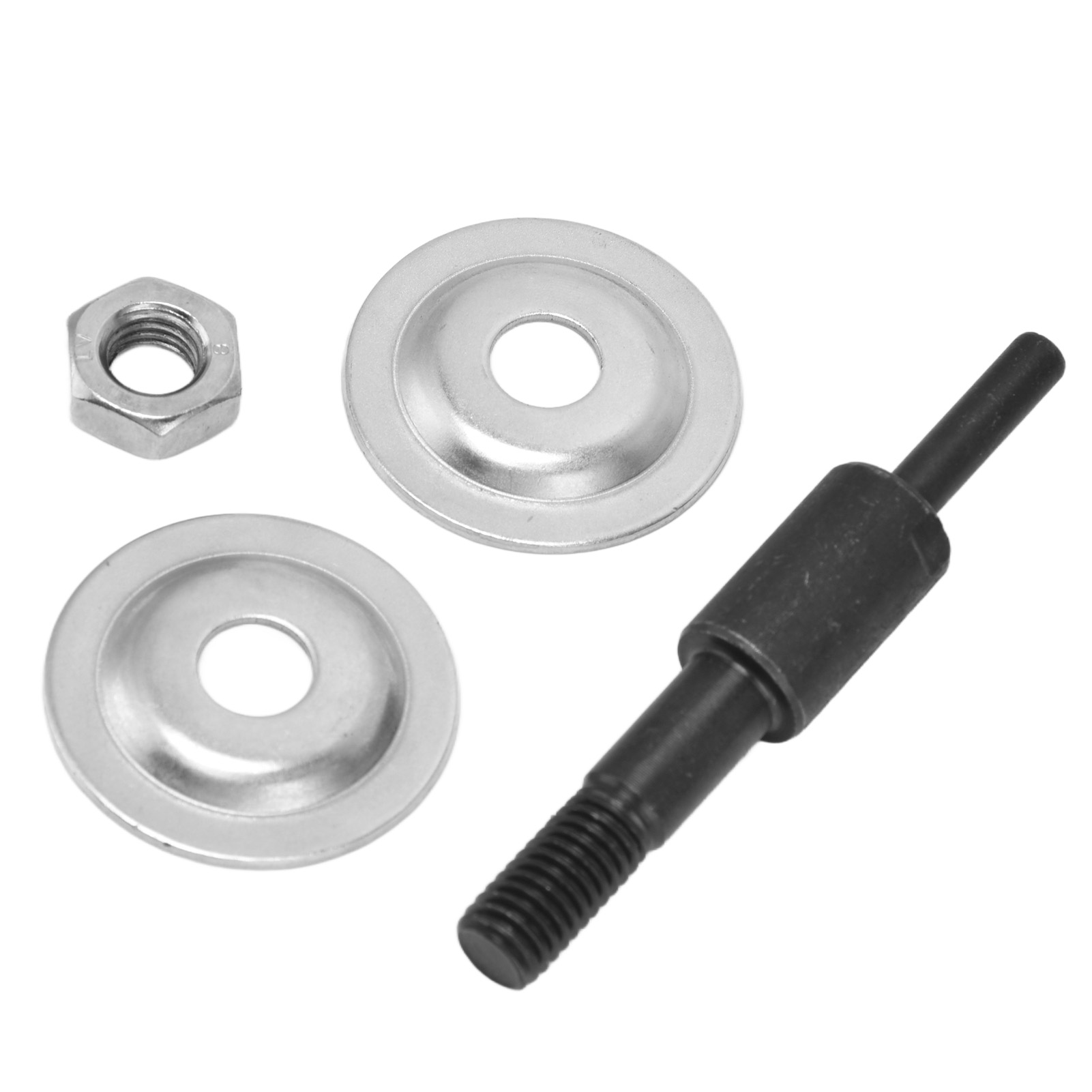 Bohrwellenadapter-set Mit Schleifscheibenwelle Und Pleuelstange Für Umrüstung Auf 6 Mm Rundschaft-pleuelstange