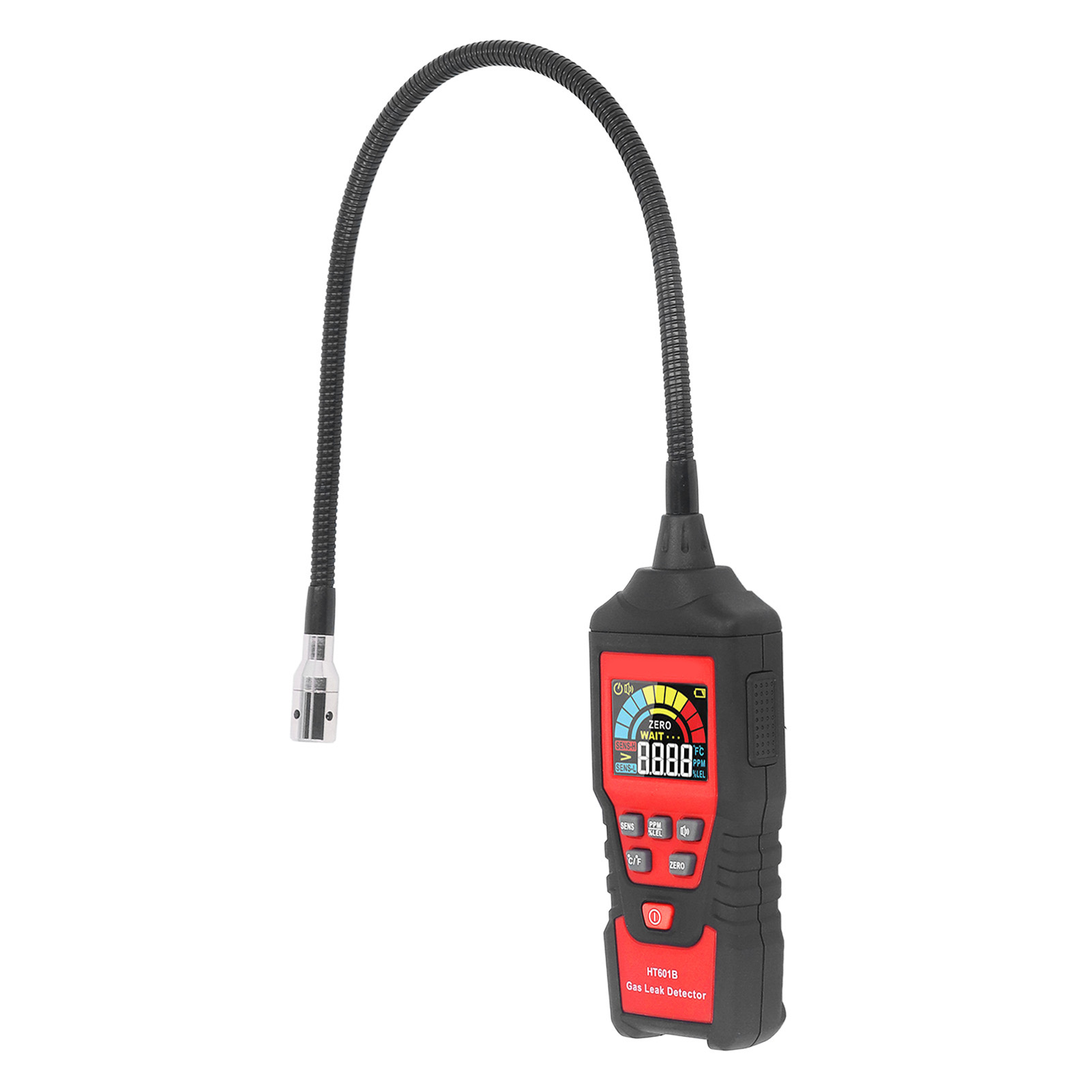 Gasleckdetektor Mit Akustischem Und Optischem Alarm, Lcd-digitalanzeige, Geeignet Für Den Heimgebrauch