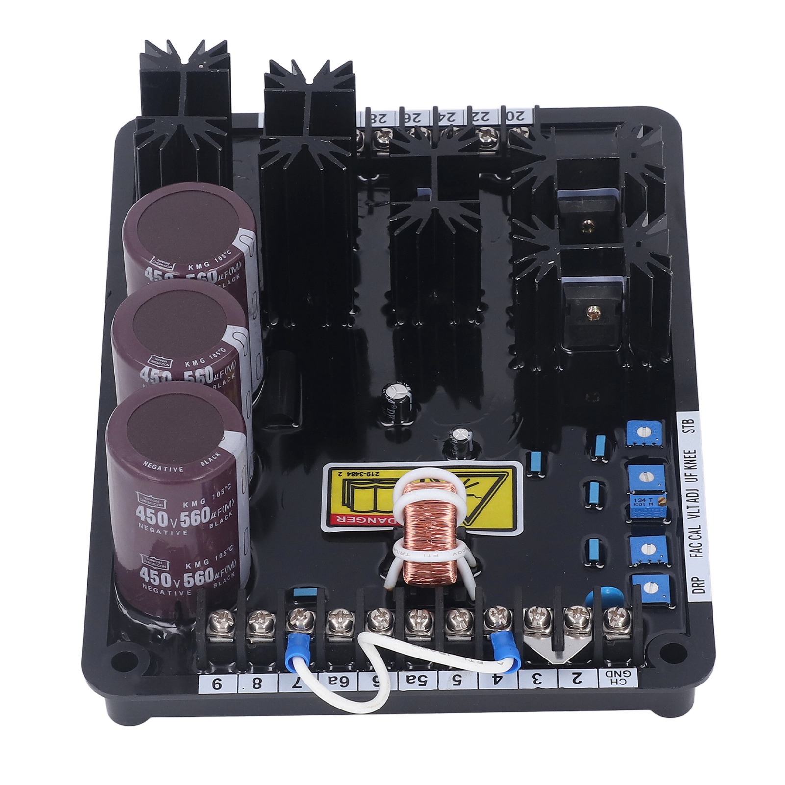 Automatischer Spannungsregler Für Dieselgeneratoren (avr-spannungsreglerplatine) Ac180–280 V, Einphasig, 3-phasiger Eingang