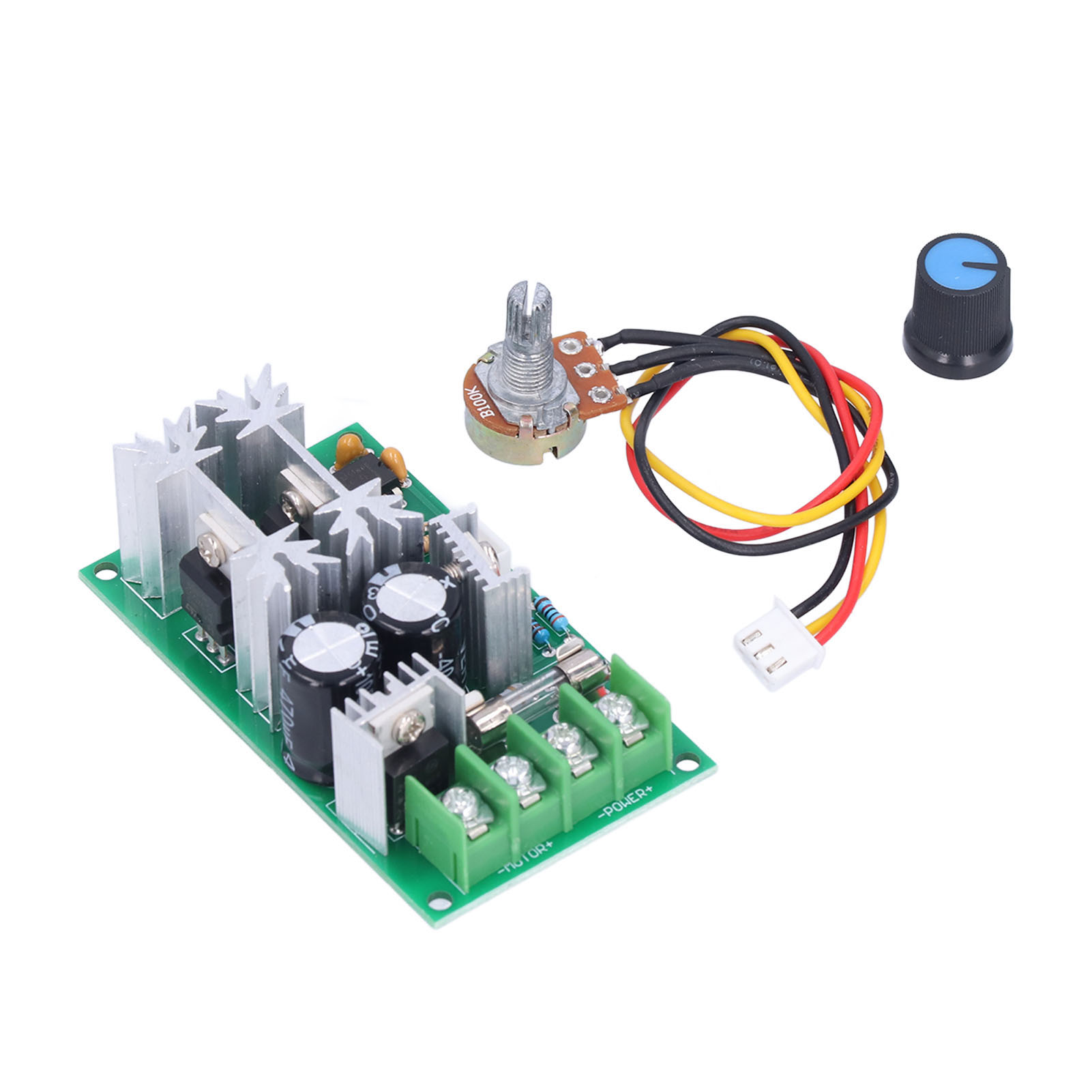 Motordrehzahlregler Mit Pwm-elektronikregler, Hochleistungs-antriebsmodul, Dc 10–60 V, 20 A