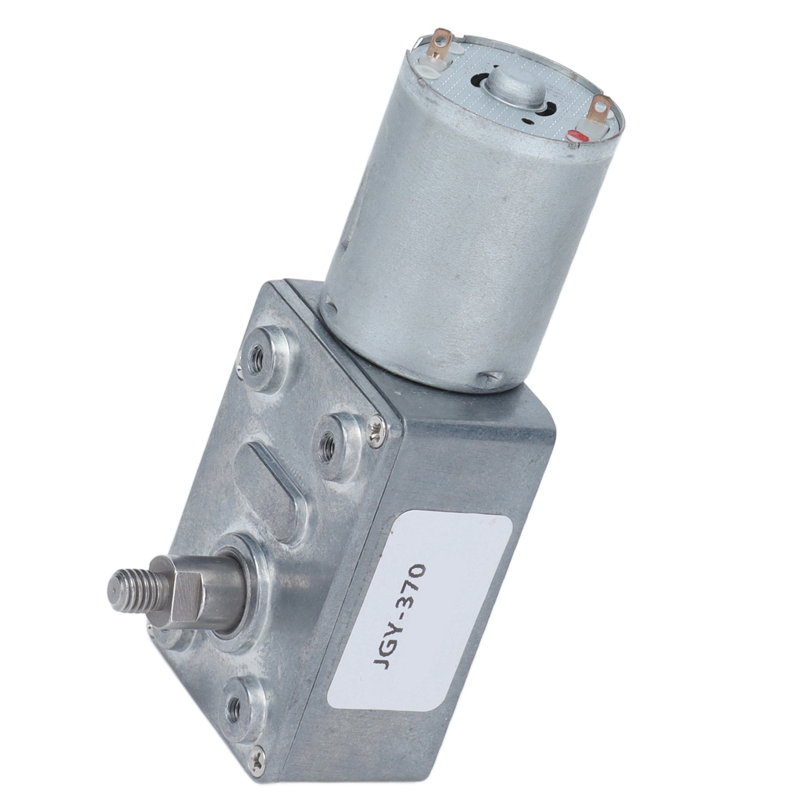 Dc12v Schneckengetriebemotor, Selbsthemmend, Reversibel, Drehzahlreduzierung, Mit 8mm Welle Jgy‑37018rpm