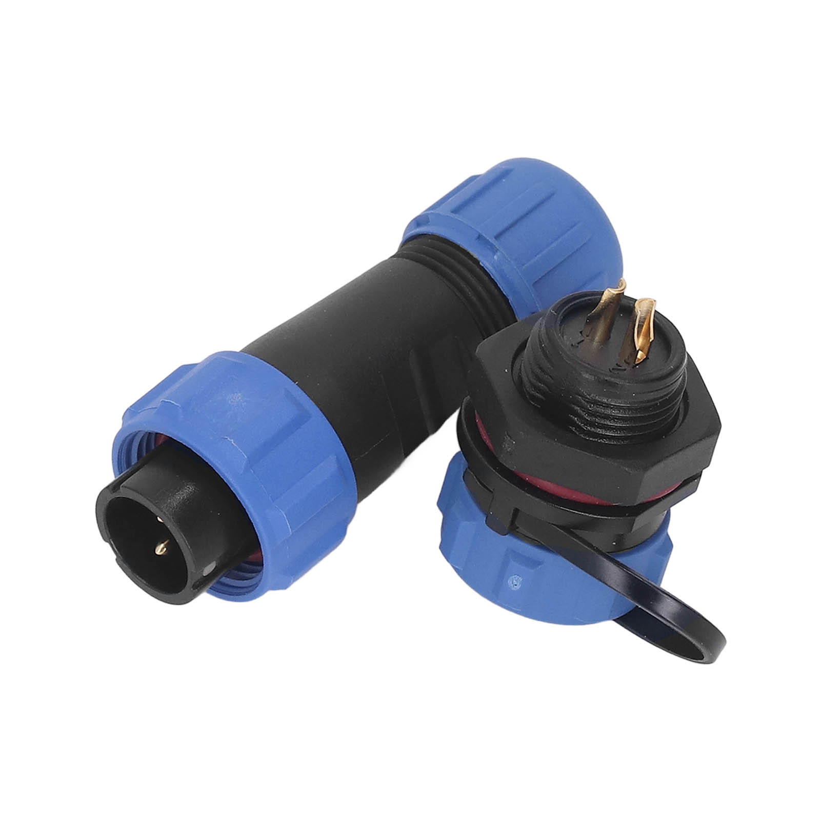 Sp13 2-poliger Luftfahrtstecker Ip68 Wasserdicht Stoßverbinder Für Elektrische Kabel Und Drähte