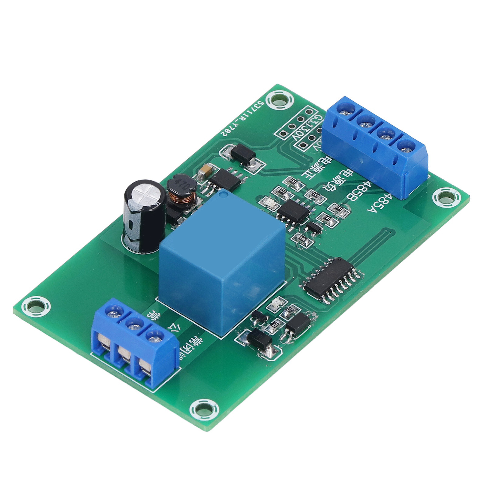 Rs485-computersteuerungs-relaismodul-chip Max485, Hexadezimalcodierung, Kompakte, Praktische Ansteuerplatine, Dc 7–30 V