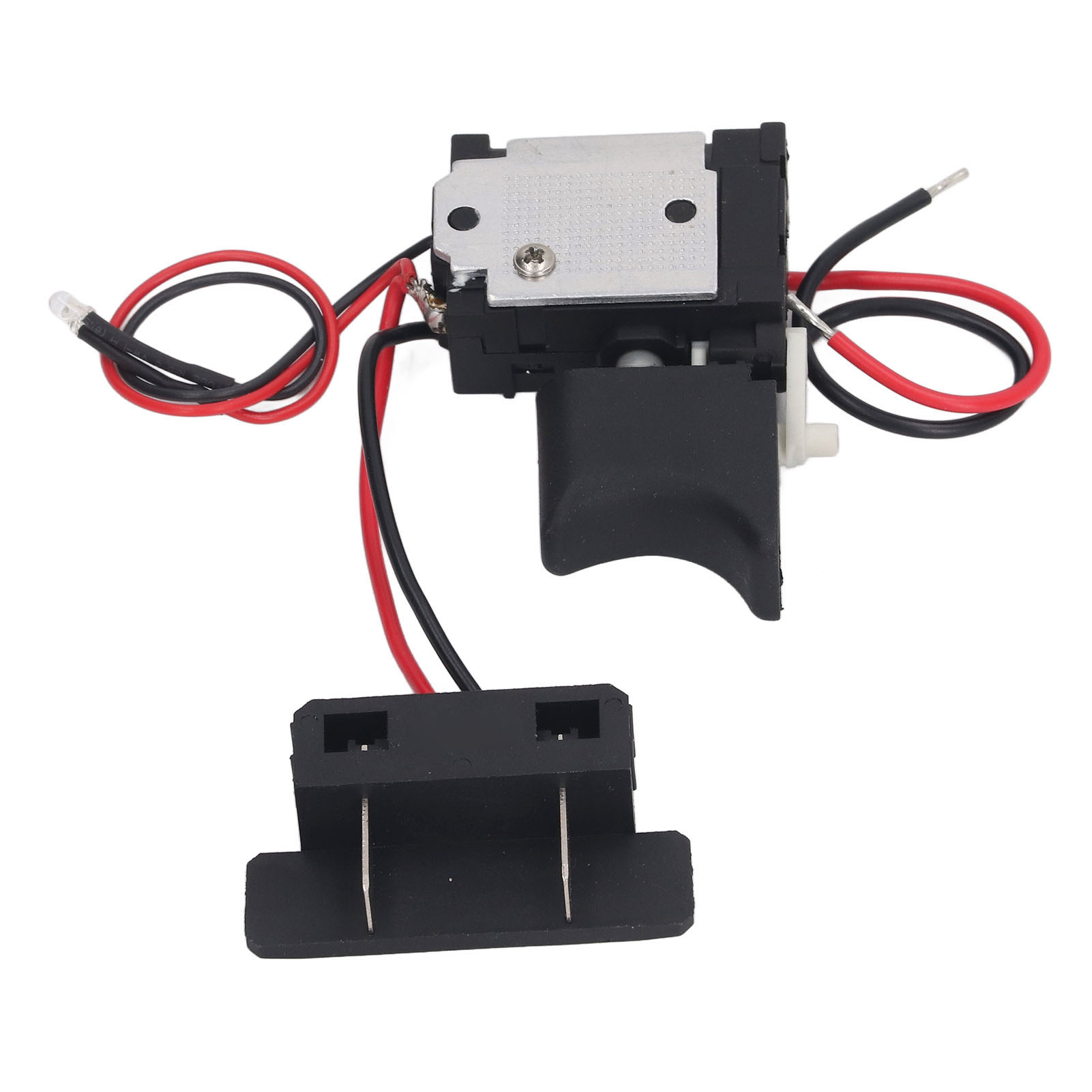 Universeller Elektrischer Bohrmaschinen-auslöser Mit Einstellbarer Drehzahl Und Kontrollleuchte Für 7,2–24 V Elektrowerkzeuge
