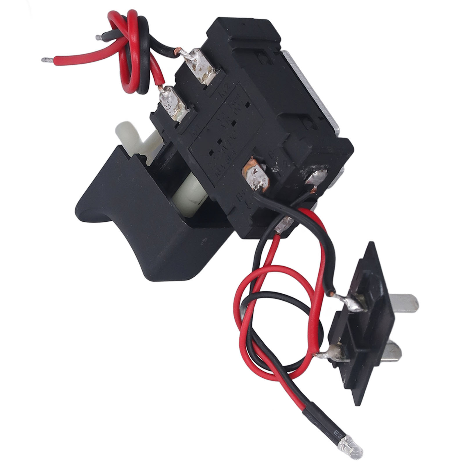 Universal-drehzahlregler Für Akku-bohrschrauber, Cw/ccw-einstellbar, Mit Kleiner Leuchte, 7,2–24 V Dc, 16 A