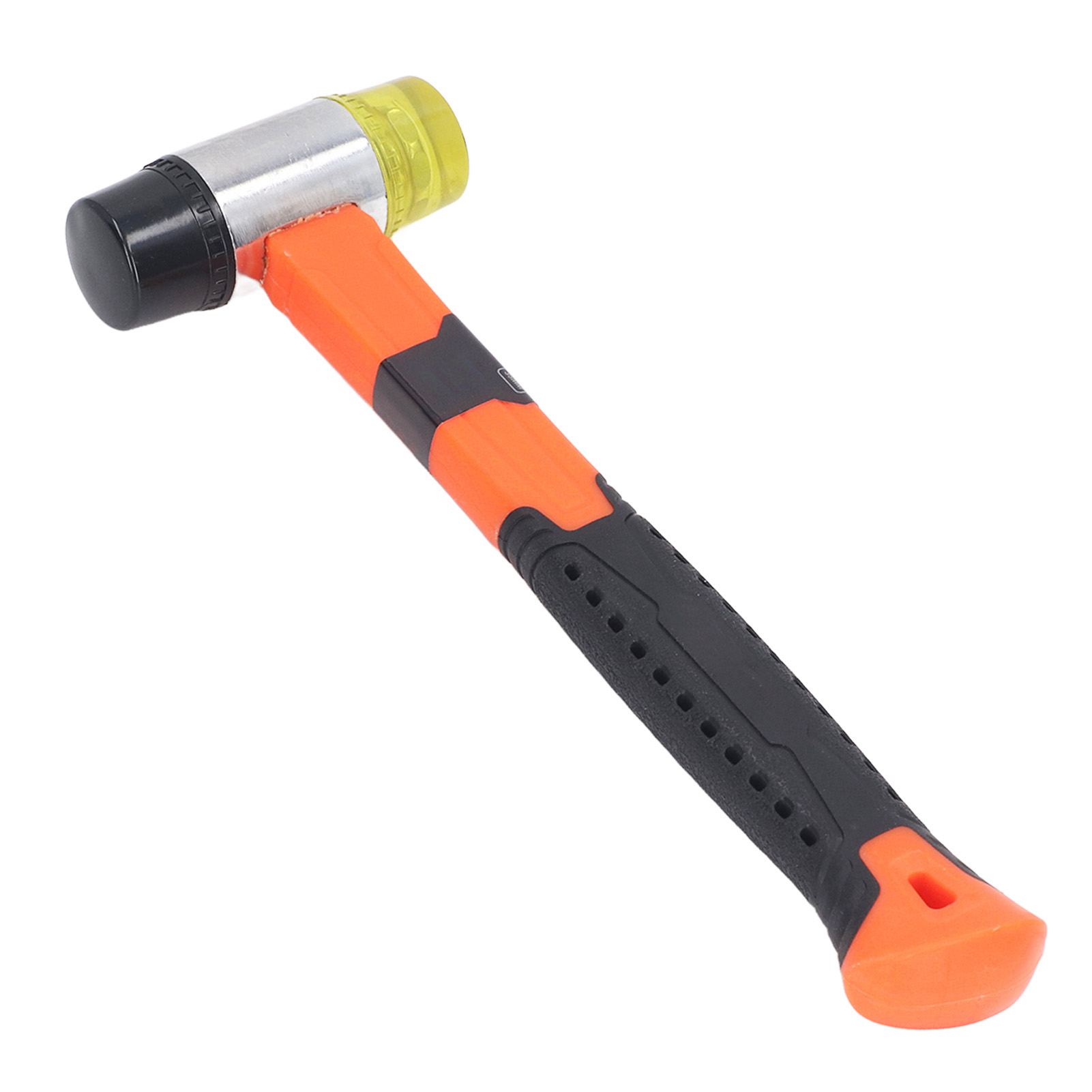 Doppelkopfhammer 35 Mm, Weicher Pvc-kopf Aus Gusseisen, Multifunktionaler Montagehammer Für Bau Und Haushalt