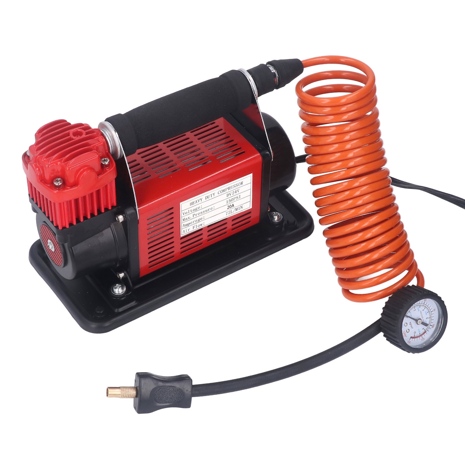Luftkompressorpumpe 40 Doppelzylinder Hochleistungspumpe Für Auto- Und Lkw-reifen 24v 400w