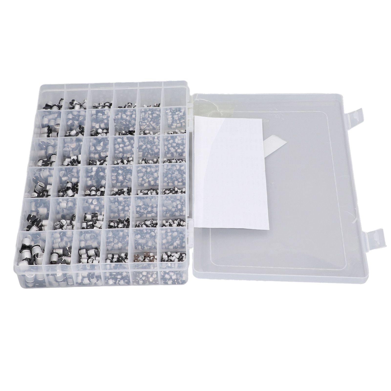 1520 Stück Smd-elektrolytkondensatoren, 36 Werte, 1 Μf–1000 Μf, Aluminium-sortiment