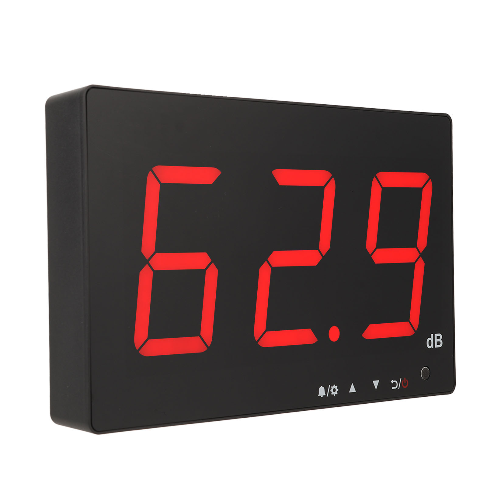Wandmontiertes Dezibelmessgerät Mit 9,6-zoll-lcd-display, Messbereich 30–130 Db, Für Büros
