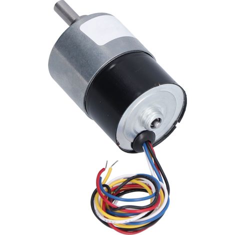 Jgb37‐3525 Gleichstrommotor 24v, Hohes Drehmoment, Drehzahlreduzierung, Geräuscharm, Reversibel, Bürstenloser Getriebemotor, 12 U/min