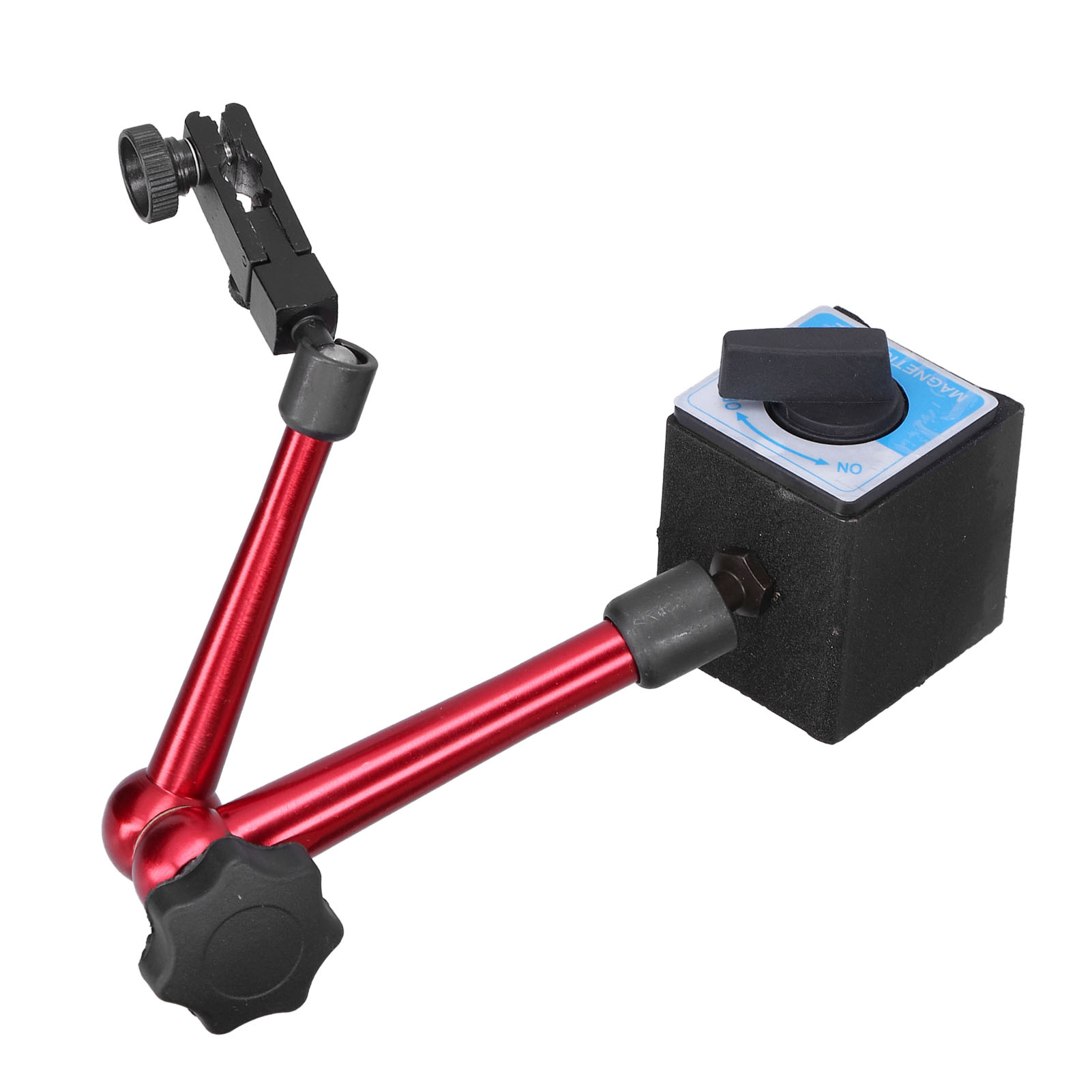 Magnetischer Werkzeughalter Mit Schaltbarem Permanentmagneten, 3 Gelenken, 360°-drehung, Mini-magnetfuß Für Messuhren Wcz 1b