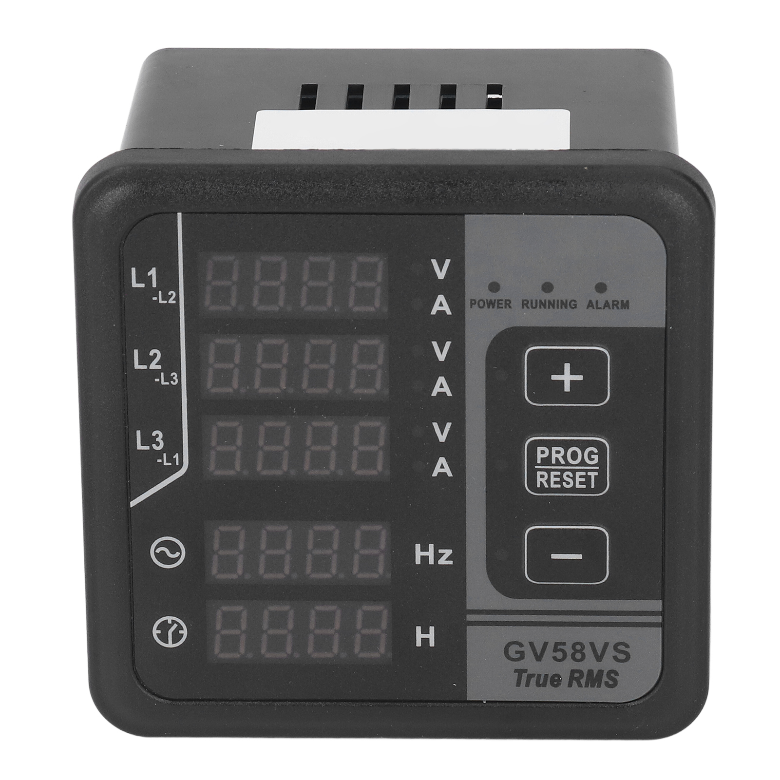 Digitales Multifunktionsmessgerät Für Generatoren Mit Selbststartfunktion: Ampere, Volt, Frequenz (8–36 V).