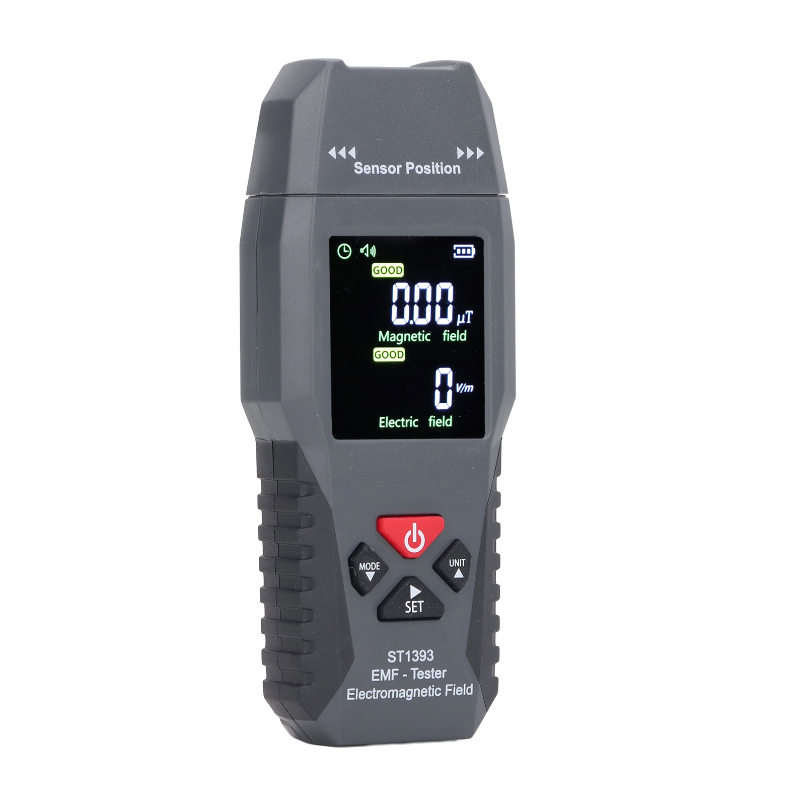 Tragbares Emf-messgerät, Emf-strahlungsdetektor Mit Digitalem Lcd-display, Tragbar, Für Die Emf-prüfung Zu Hause Und Im Freien