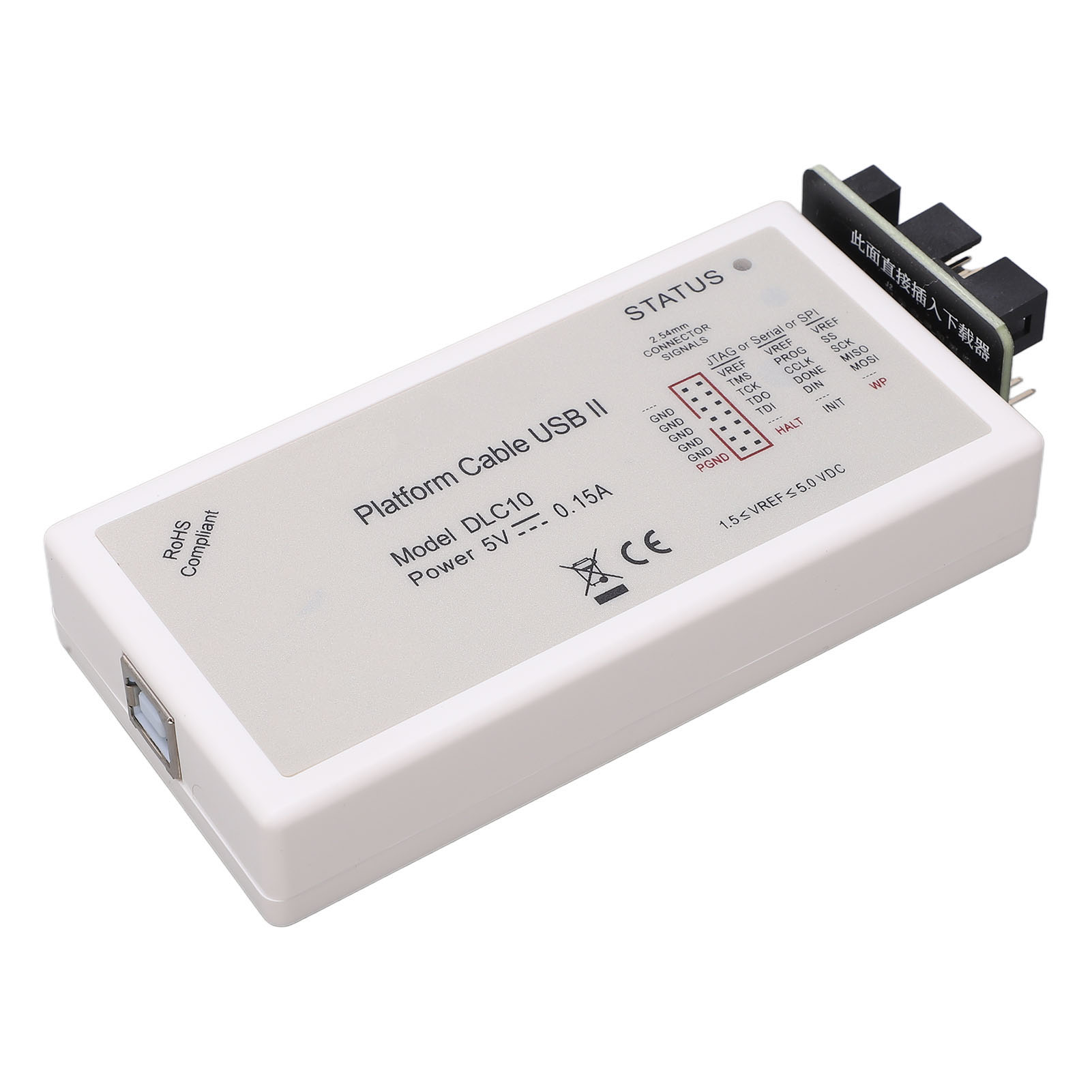 Dlc10 Plattform-download Usb-kabel Mit Flachbandkabeln 1,5–5,0 Vdc Hochgeschwindigkeits-wandlerchip