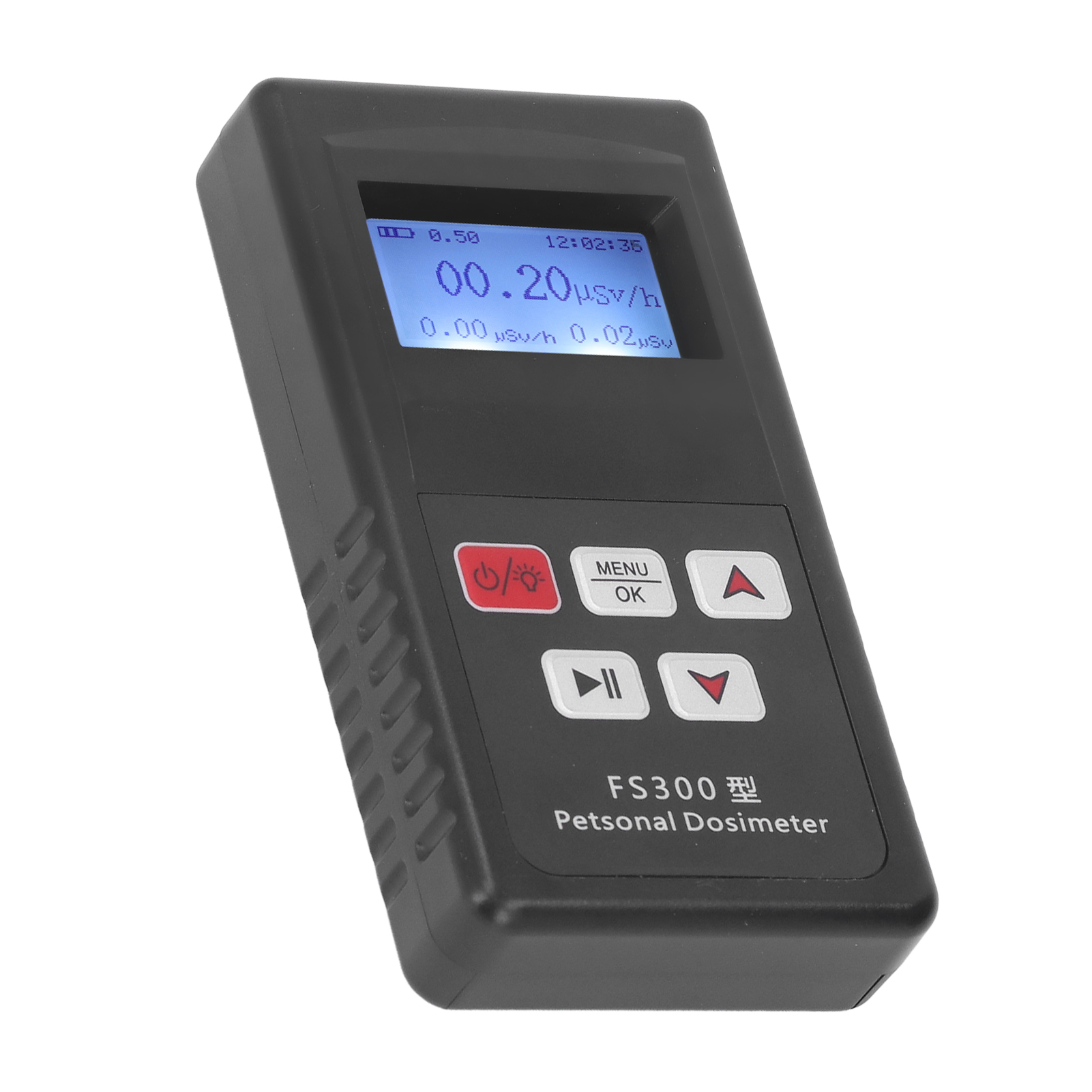 Strahlungsdetektor, Anzeige Von Aktuellen Durchschnitts- Und Gesamtdaten, Dosimeter, Geigerzähler Mit Alarmfunktion