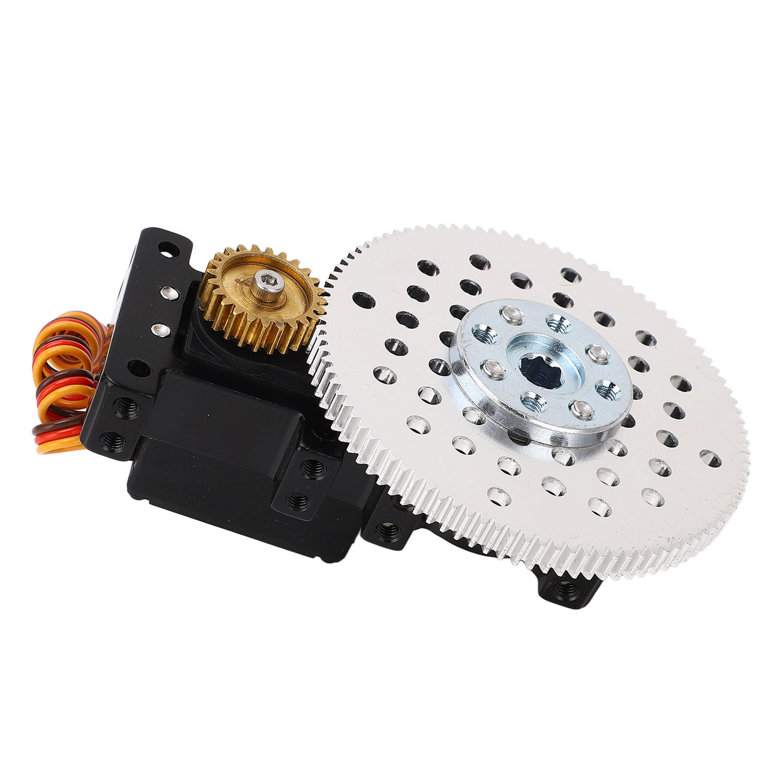 Servomotor-getriebe Mit 4:1-übersetzung, Hochverwindungssteifer Aluminiumrahmen, Servolenkgetriebe 4,8–6 V
