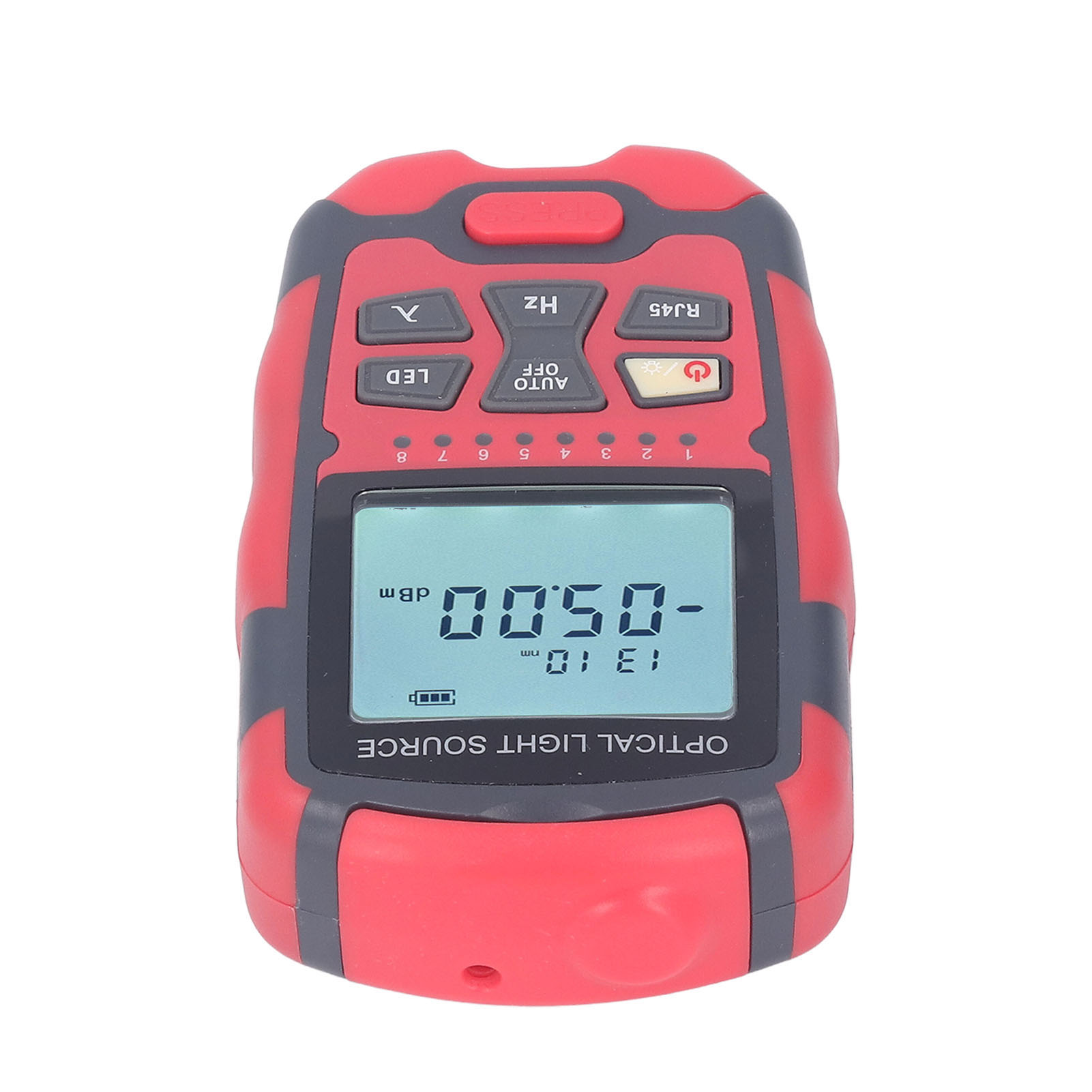 Optischer Faserleistungsmesser, Singlemode, Dualwellenlänge (1310 Nm, 1550 Nm), Glasfaserlichtquelle Mit Rj45-anschluss Und Leitungsfindung