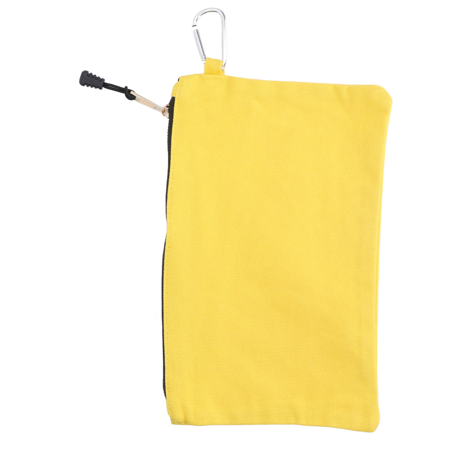 Mehrzweck-werkzeugtasche Aus Canvas, Wasserdicht, Tragbar, Mit Reißverschluss Und Karabinerhaken Zur Aufbewahrung, Gelb