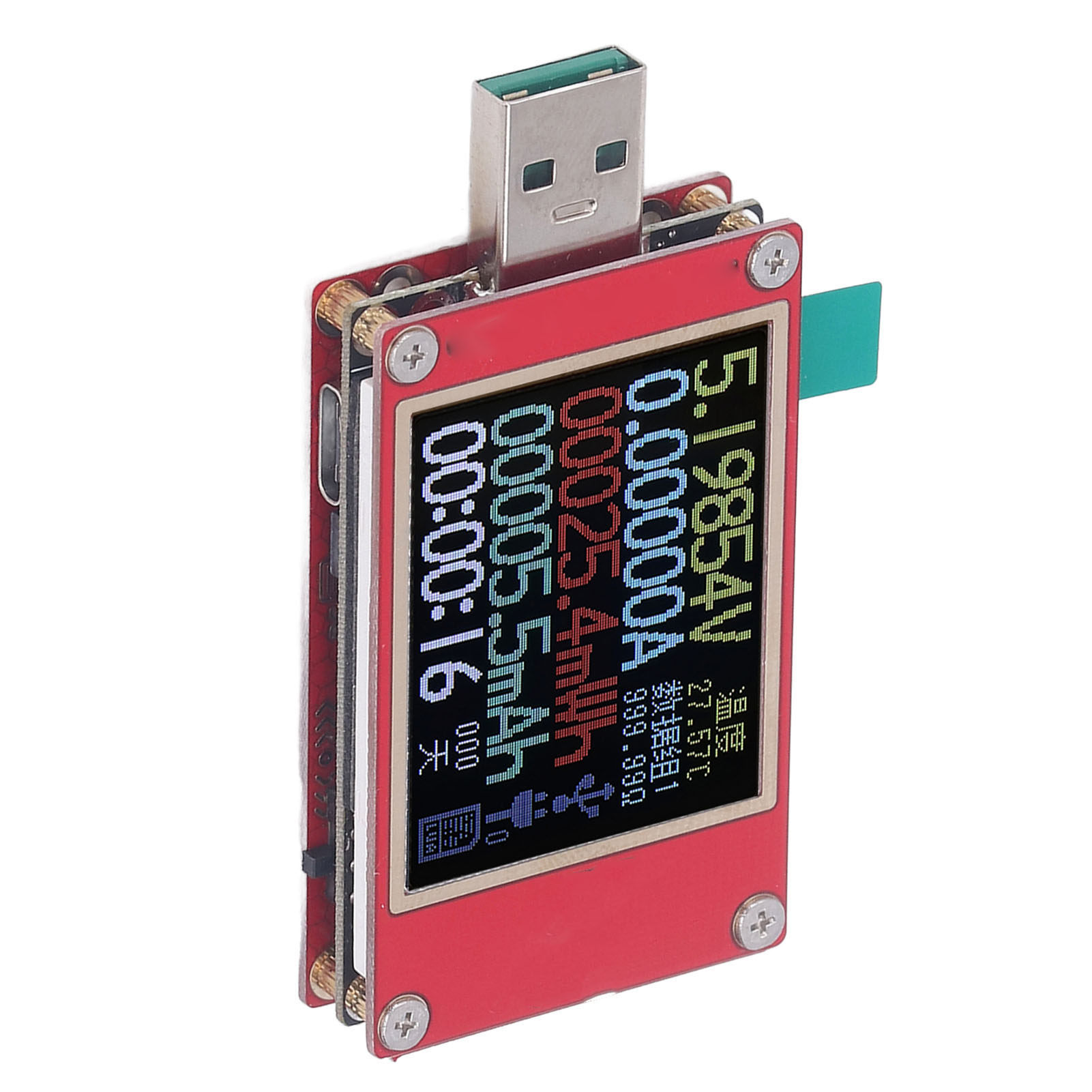 Usb-tester Mit Dynamischer Überwachung: Pd-ladespannung, -strom, -leistung Und -kapazität – Usb-wechselstrom-leistungsmesser