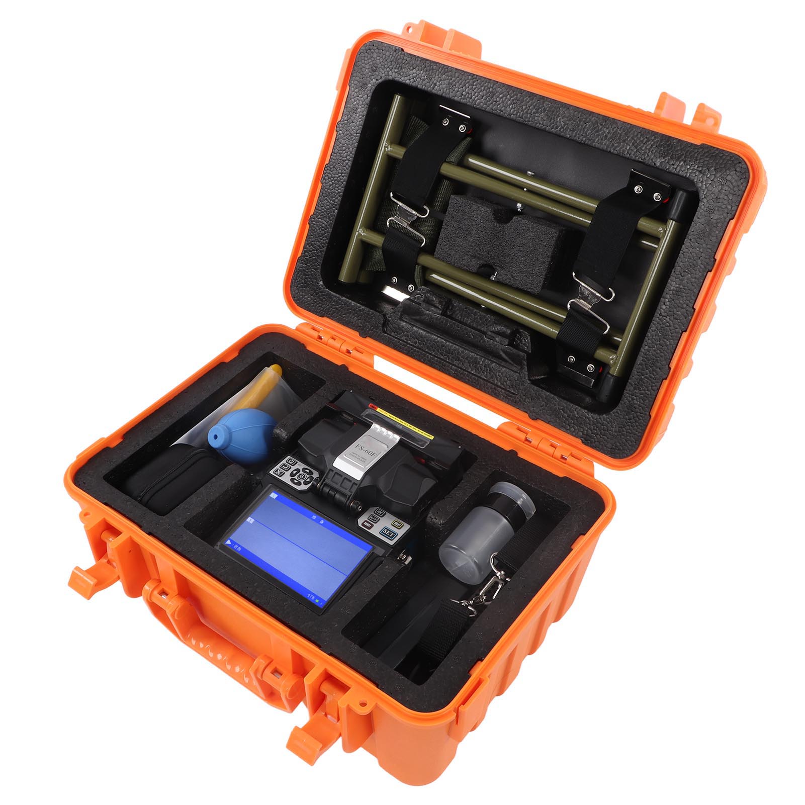 Automatisches Glasfaser-spleißgerät Mit Lcd-display Für Reparaturen, Eu-stecker 100–240 V