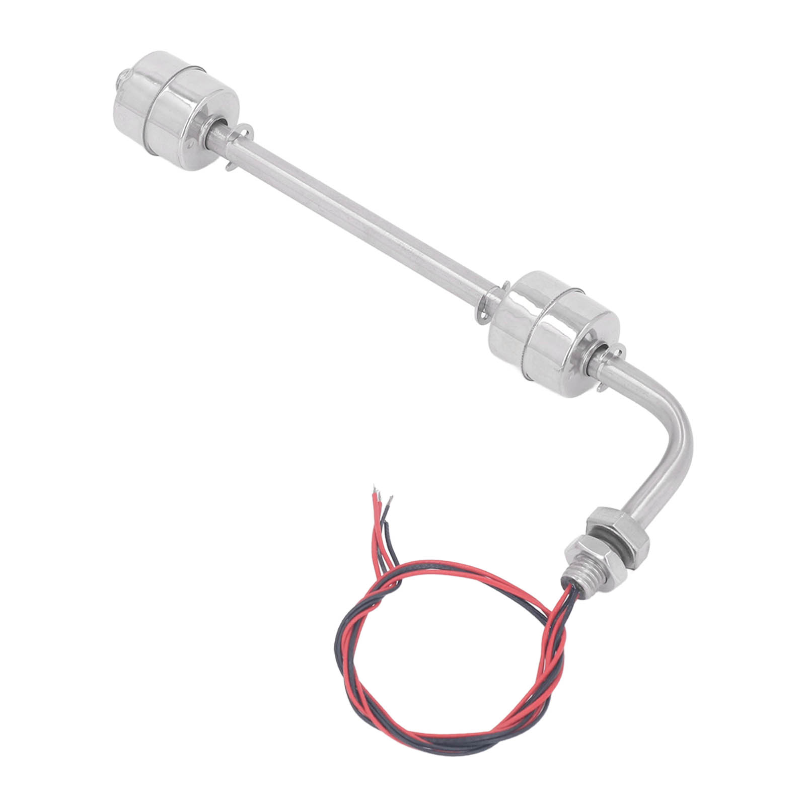 Wasserstandssensor Aus Edelstahl, Schwimmerschalter Für Poolpumpen, Aquarien, Teiche, Ac/dc 0–110 V, Länge 200 Mm
