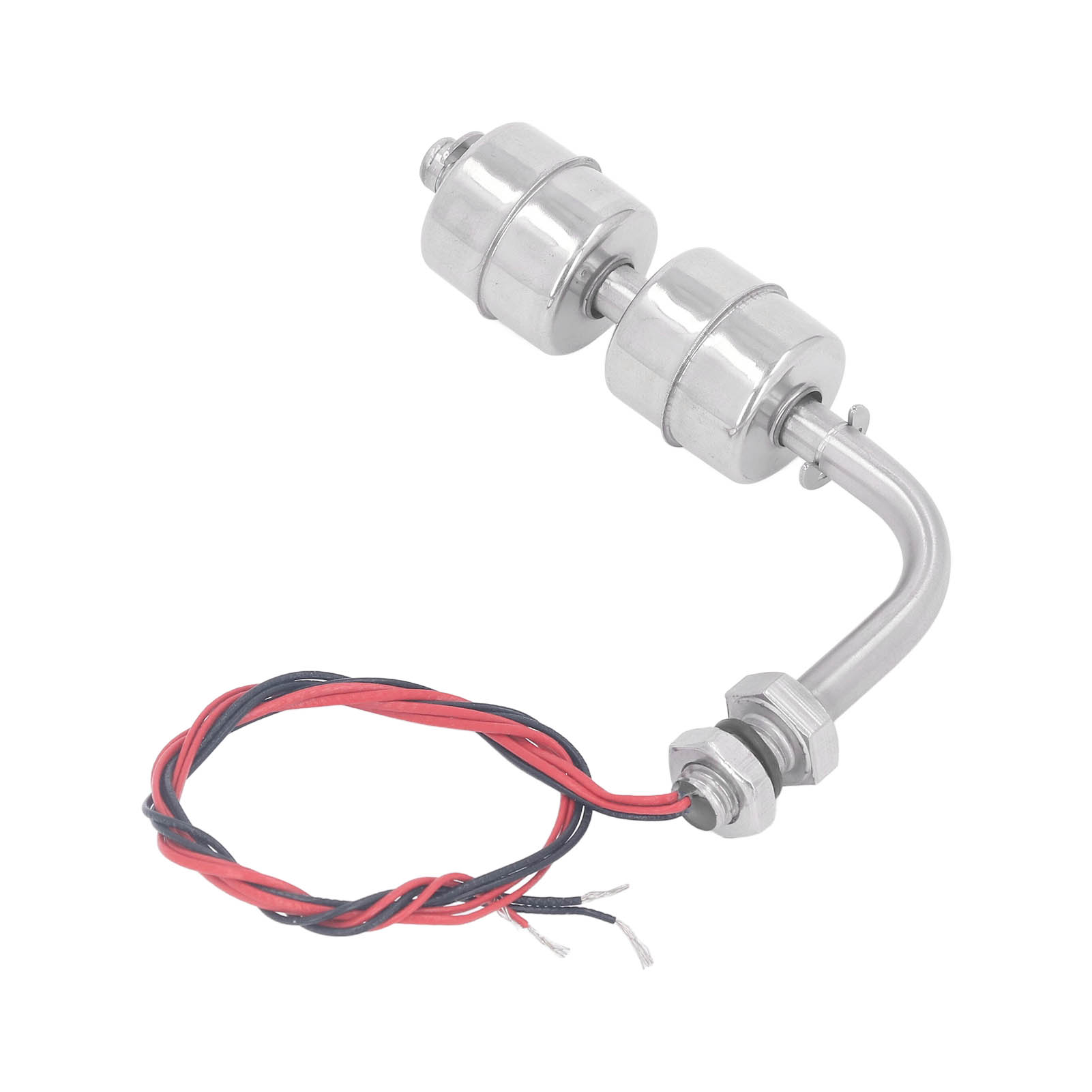 Wasserstandssensor Aus Edelstahl, Schwimmerschalter Für Poolpumpen, Aquarien, Teiche, Ac/dc 0–110 V, Länge 100 Mm