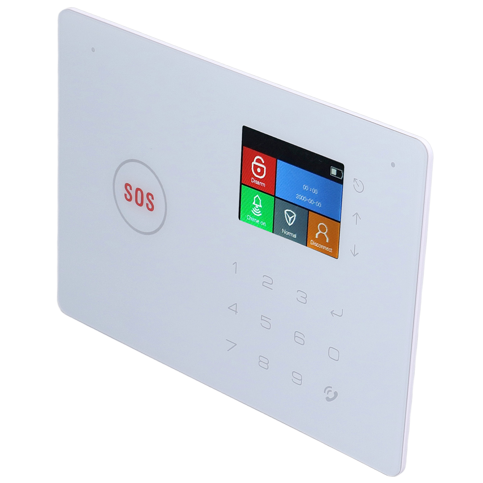 Gsm-wlan-alarmsystem Für Smart Home, Echtzeit-tür- Und Fensterbetätigung, Wohnmobil, Garage, 110–240 V, Eu-stecker