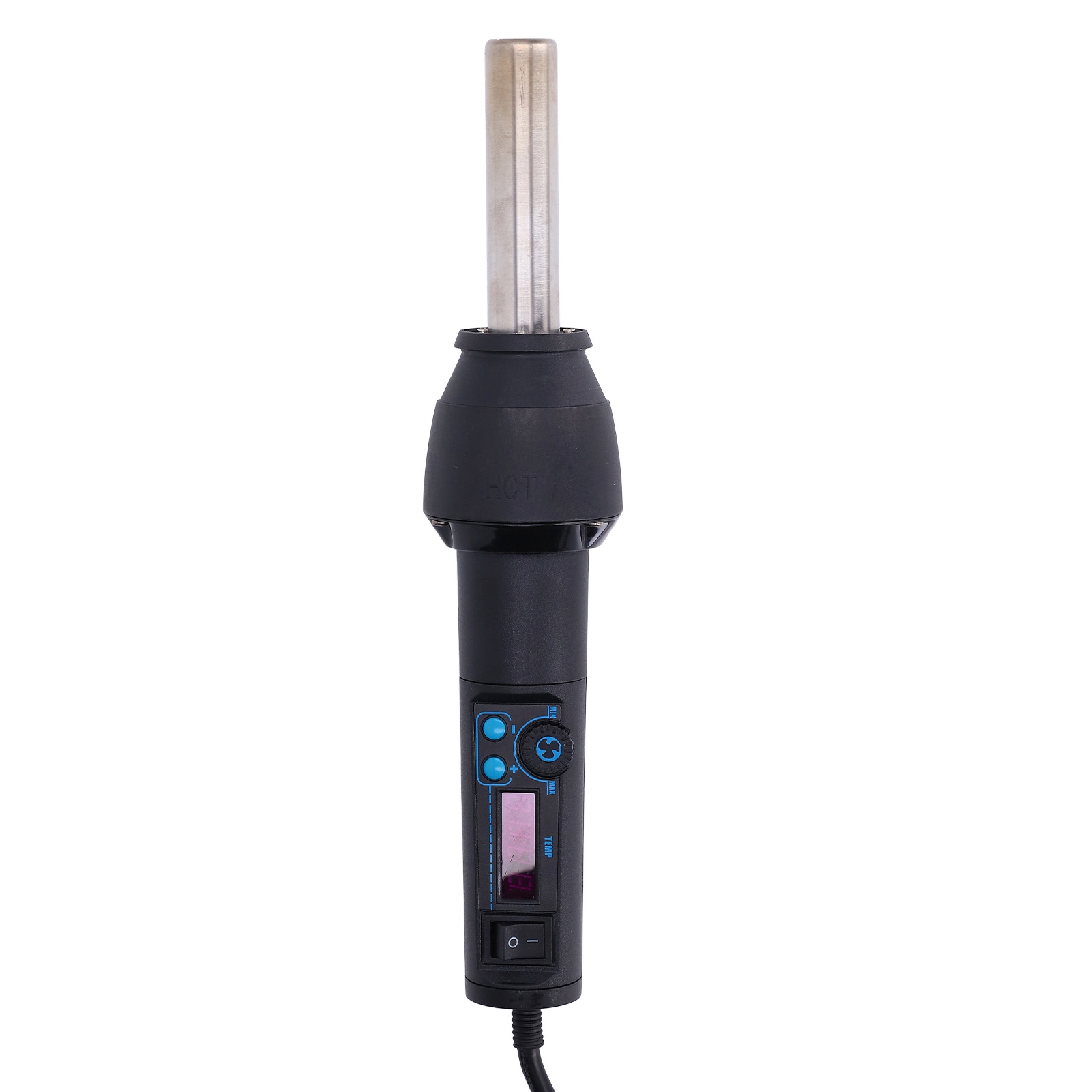 700-w-heißluftgebläse, Tragbares Heißluftgebläse Mit Verstellbarer Elektronischer Düse, Maximaler Luftdurchsatz Von 120 L/min, Eu-stecker 220 V