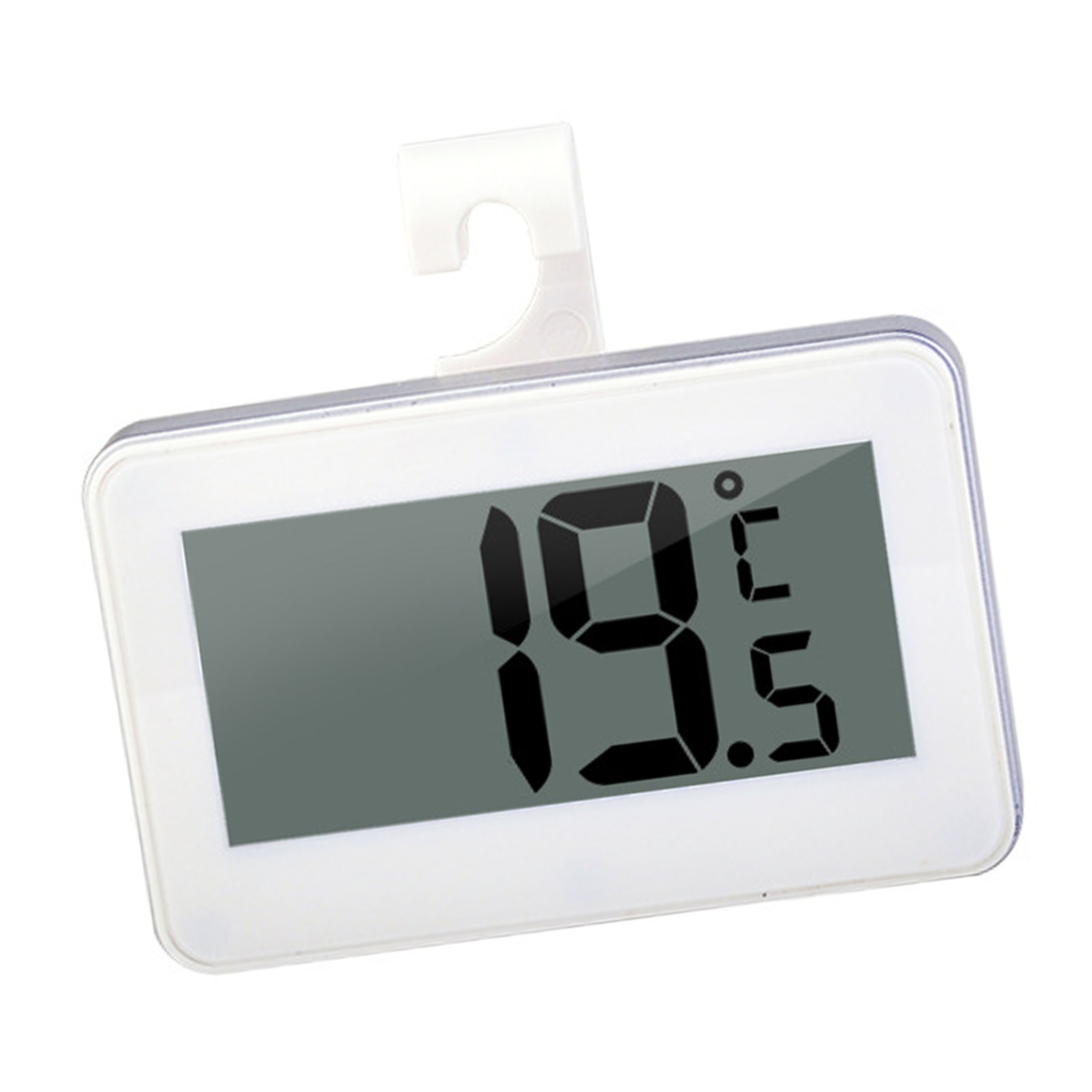 Digitales Gefrierschrank-raumthermometer, Weiß, Mini, Empfindlich, Energiesparend, Kühlschrankthermometer Für Zuhause